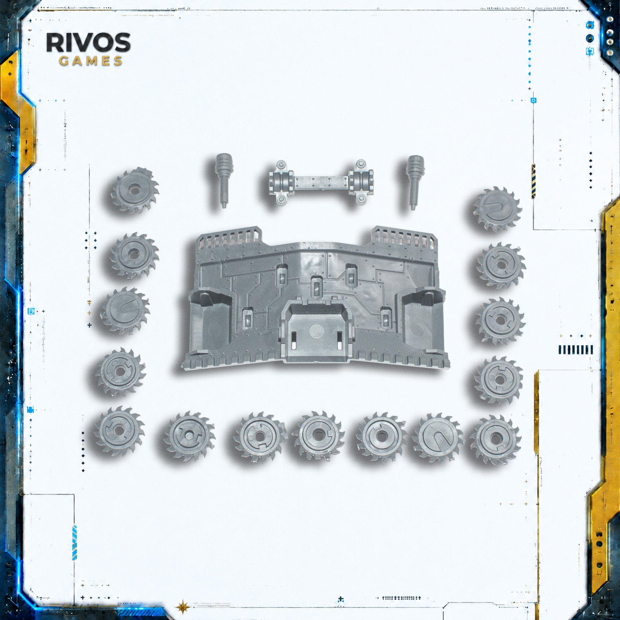 Warhammer 40K Genestealer Cults Goliath Drilldozer - Bits (Bitz)