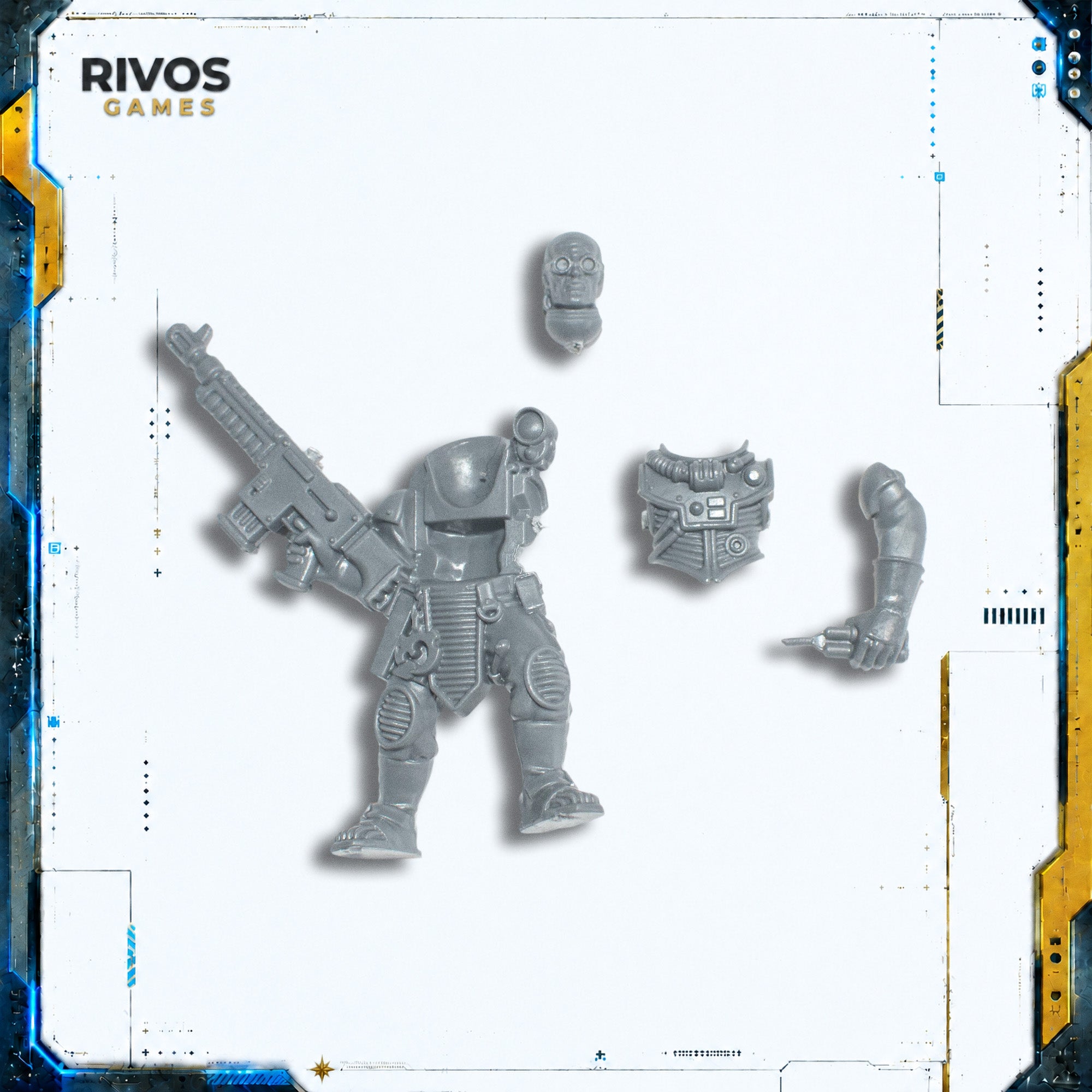 Warhammer 40K Genestealer Cults Goliath Crew A - Bits (Bitz)