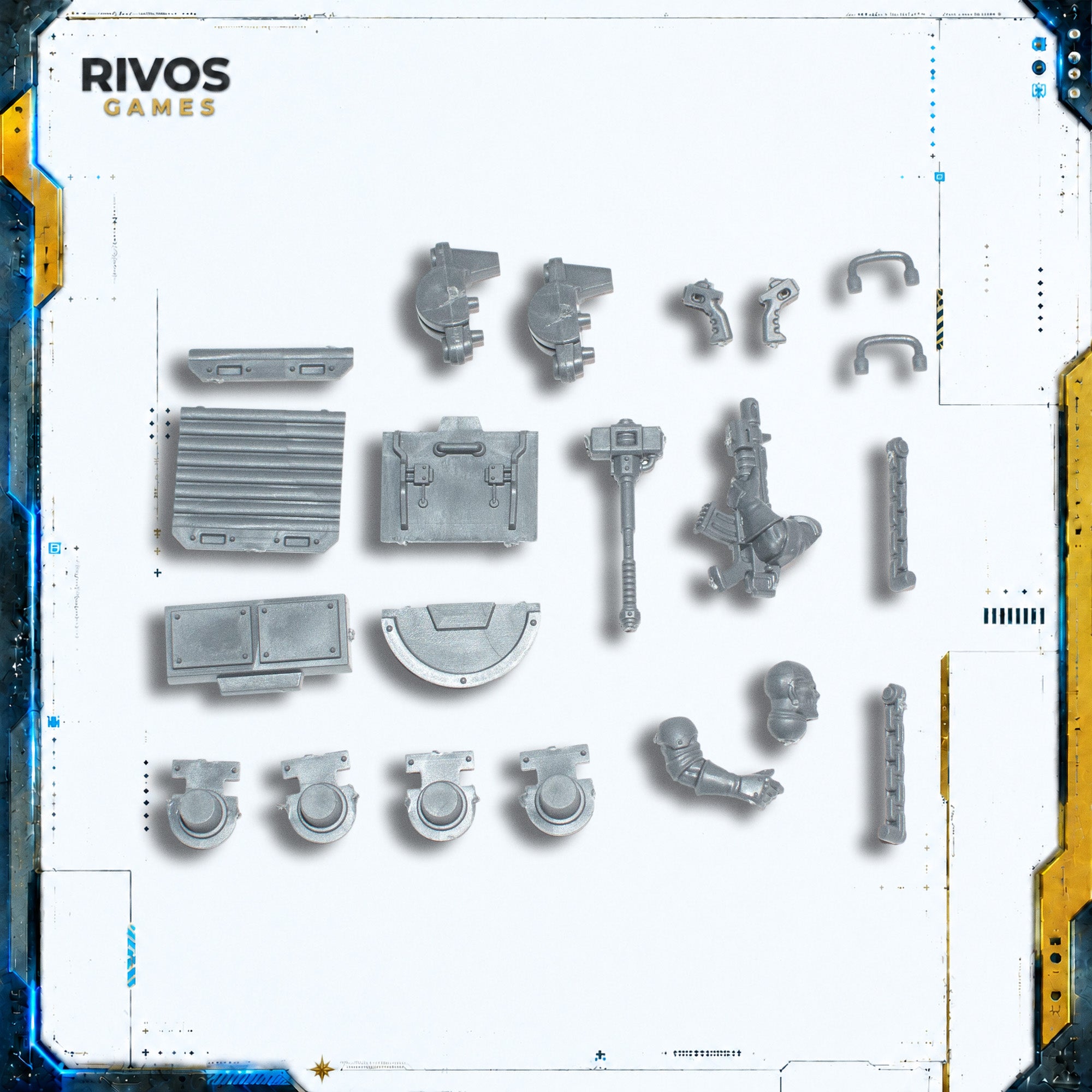 Warhammer 40K Genestealer Cults Goliath Accessories - Bits (Bitz)