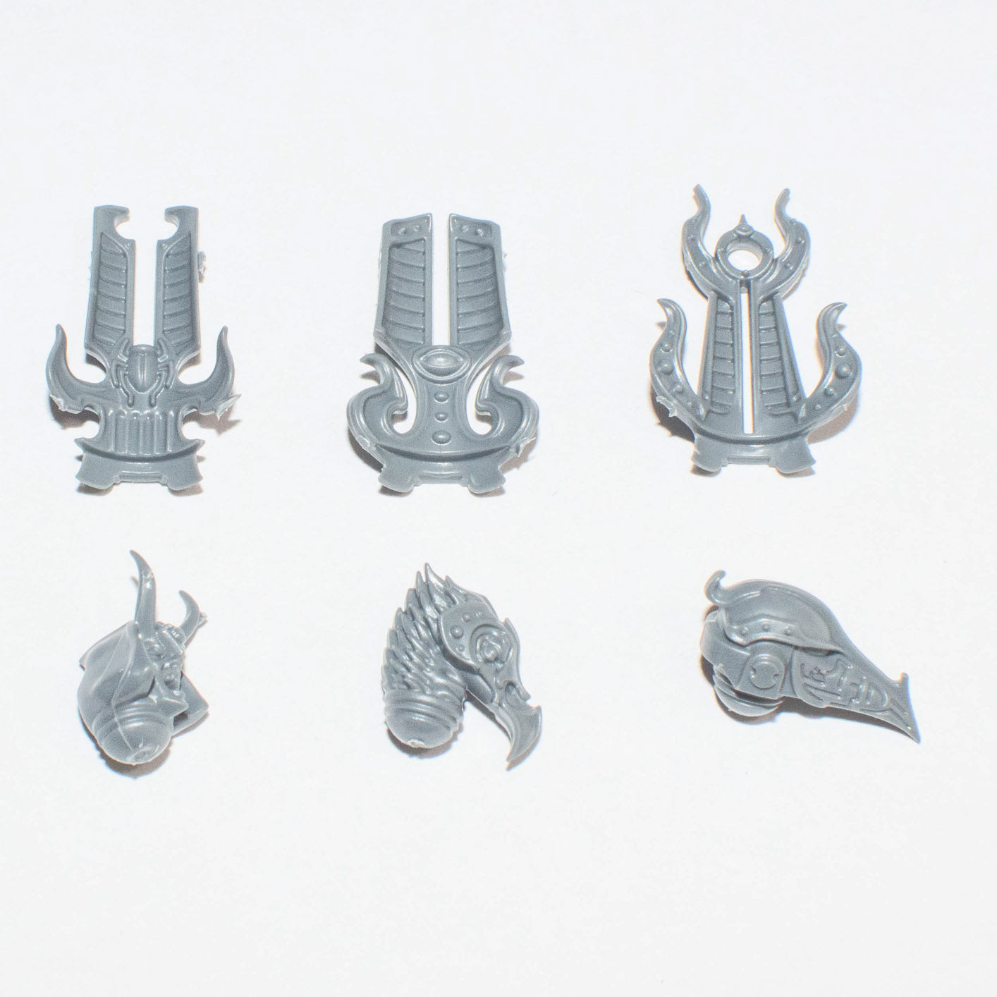 Thousand Sons Exalted Sorcerers Heads x 3 - Warhammer - Conversion Part