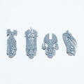 Warhammer 40K Thousand Sons Exalted Sorcerers Heads x 4 Bits Bitz