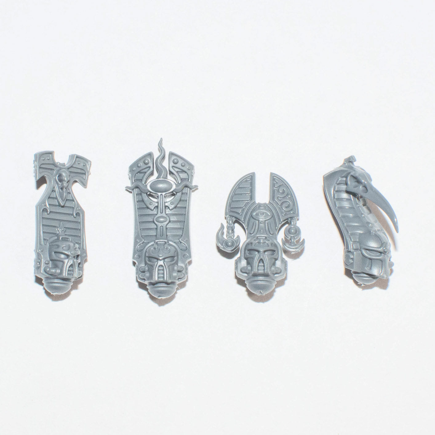 Thousand Sons Exalted Sorcerers Heads x 4 - Warhammer - Spare Part