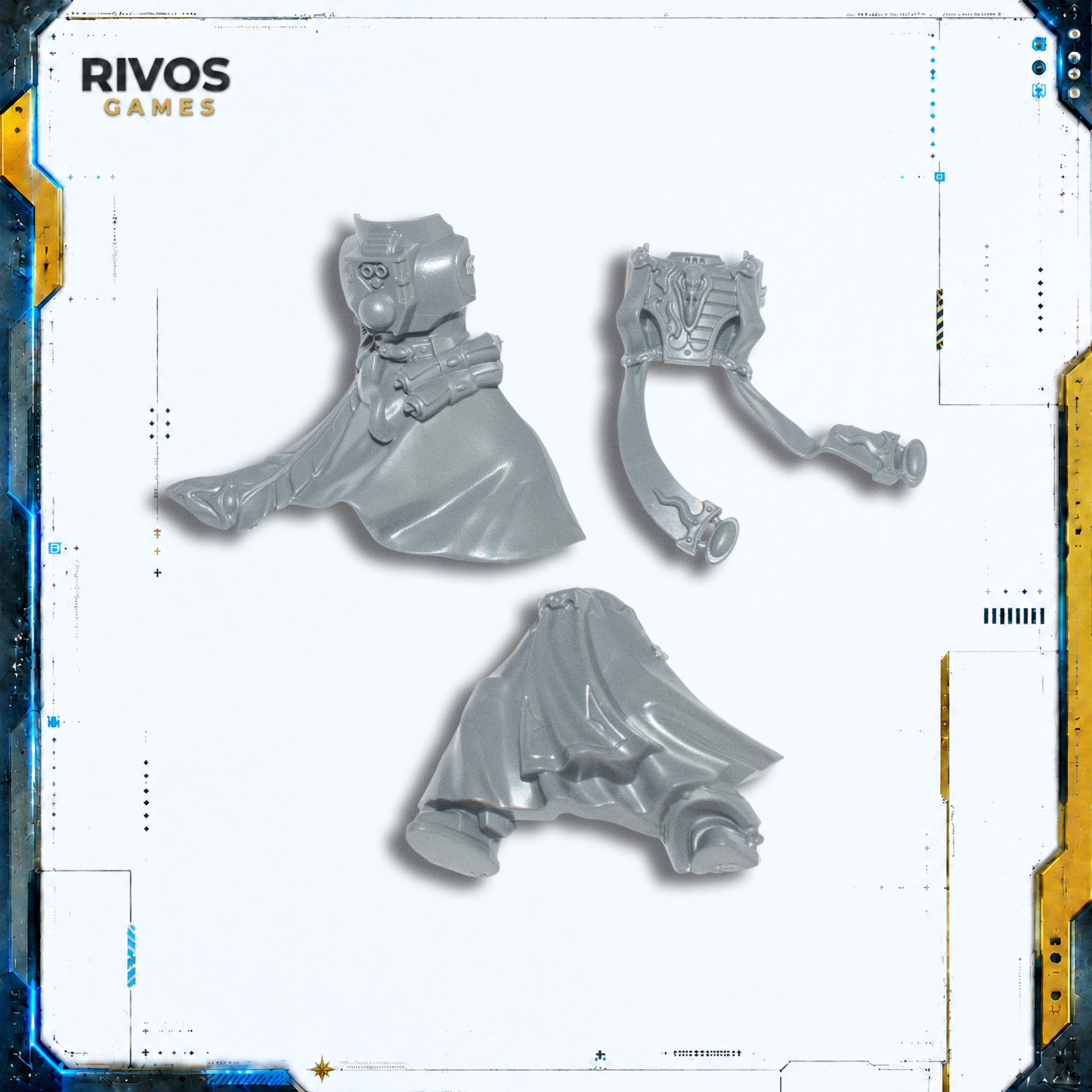 Warhammer 40K Thousand Sons Exalted Sorcerers Legs and Torso A - Bits (Bitz)