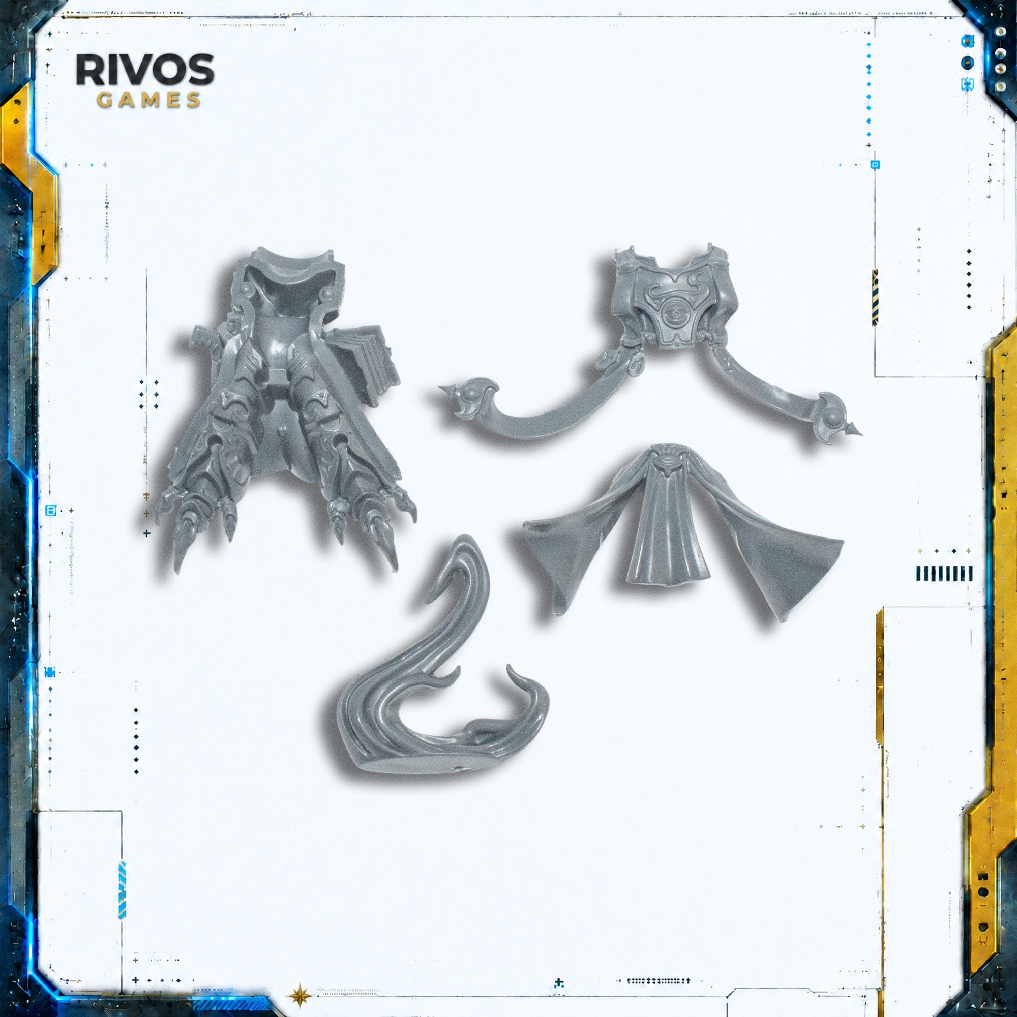 Warhammer 40K Thousand Sons Exalted Sorcerers Legs and Torso C - Bits (Bitz)