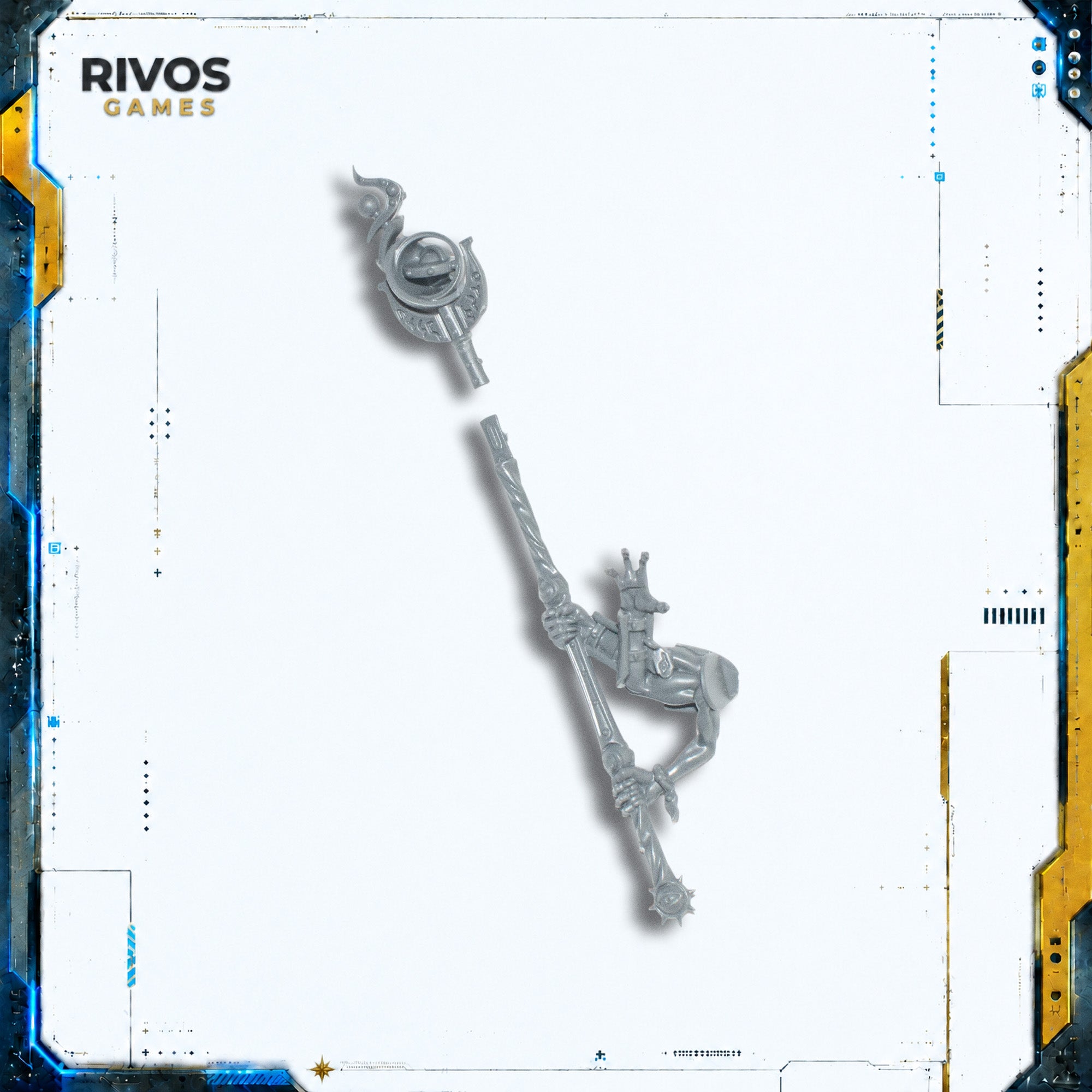 Warhammer 40K Thousand Sons Exalted Sorcerers Force Stave C - Bits (Bitz)