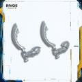 Warhammer 40K Thousand Sons Exalted Sorcerers Power Sword x 2 - Bits (Bitz)