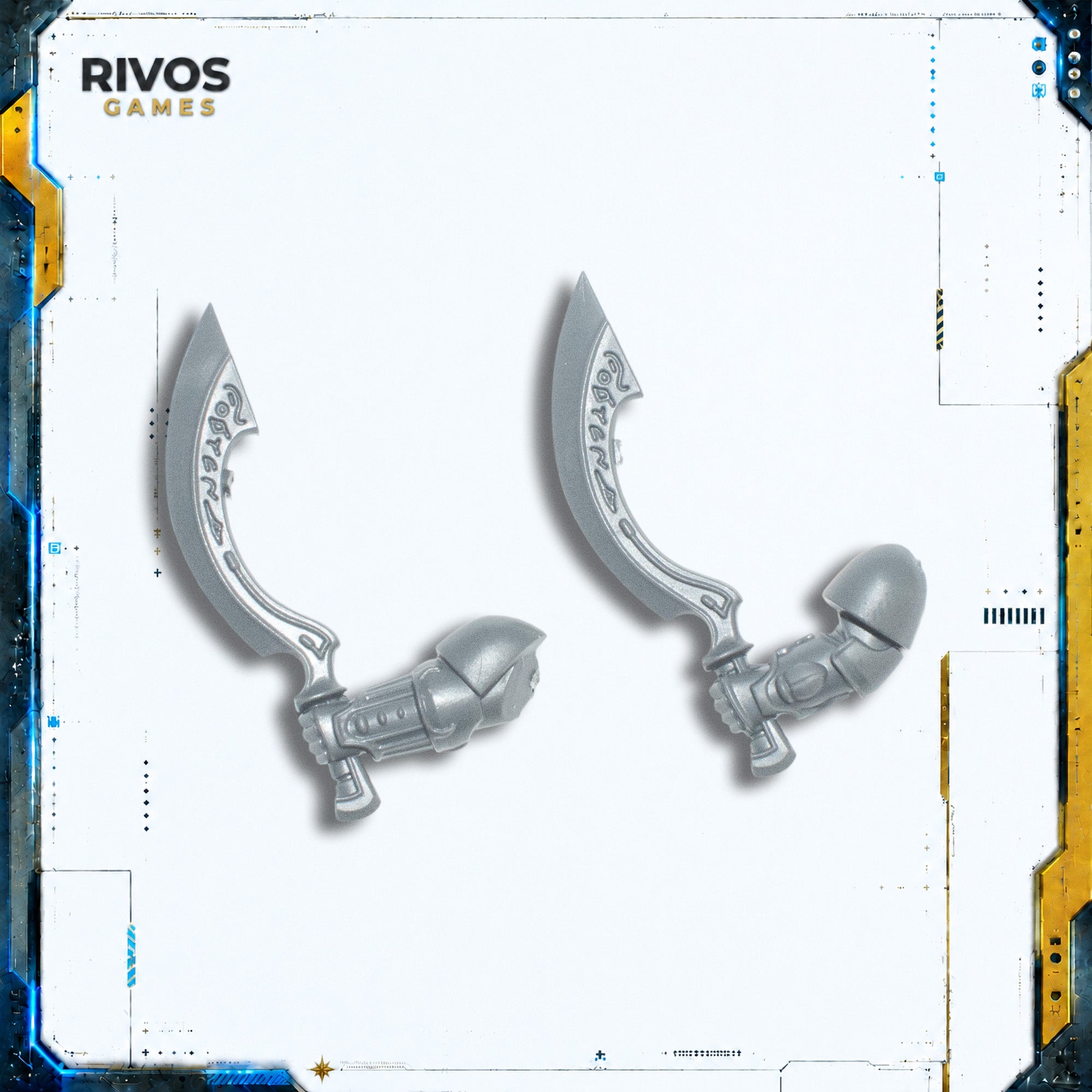 Warhammer 40K Thousand Sons Exalted Sorcerers Power Sword x 2 - Bits (Bitz)