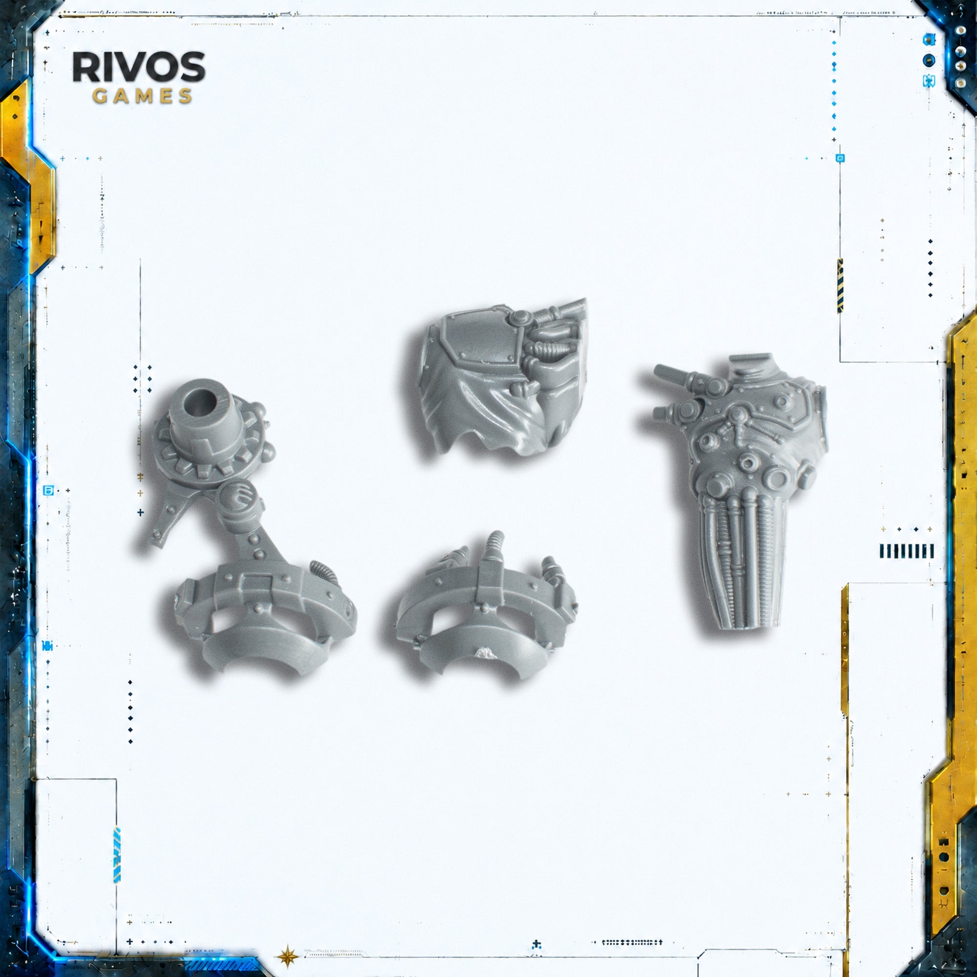 Warhammer 40K Adeptus Mechanicus Kataphron Torso A - Bits (Bitz)