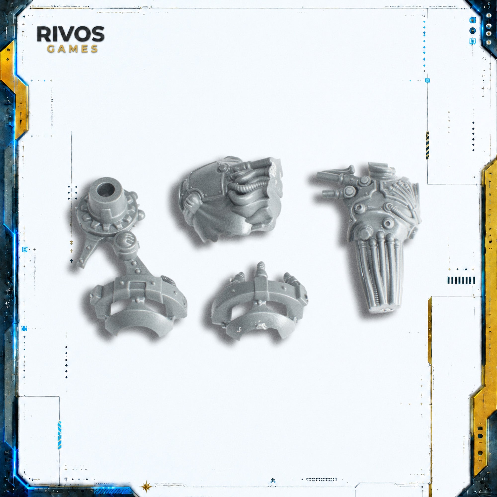 Warhammer 40K Adeptus Mechanicus Kataphron Torso B - Bits (Bitz)