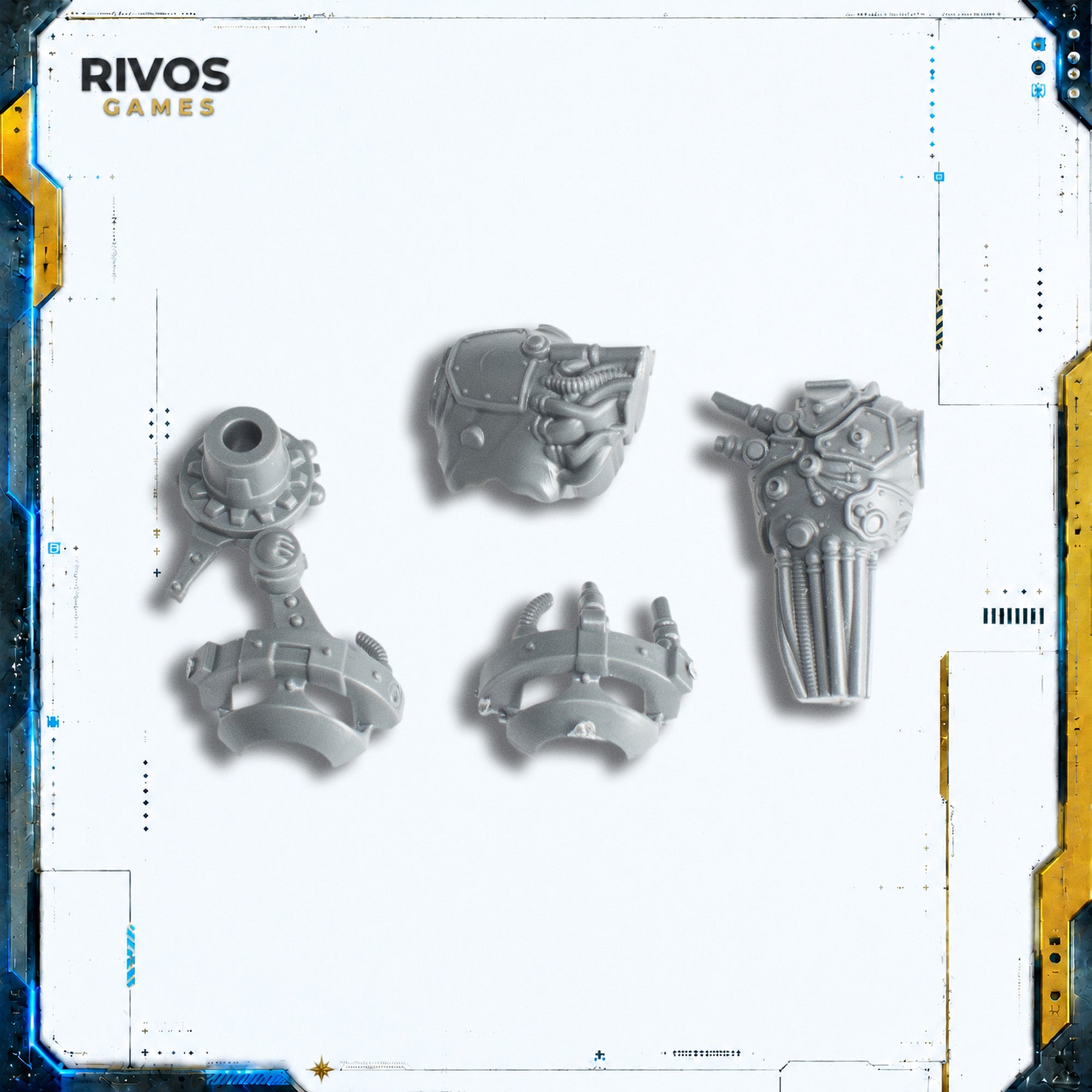 Warhammer 40K Adeptus Mechanicus Kataphron Torso C - Bits (Bitz)