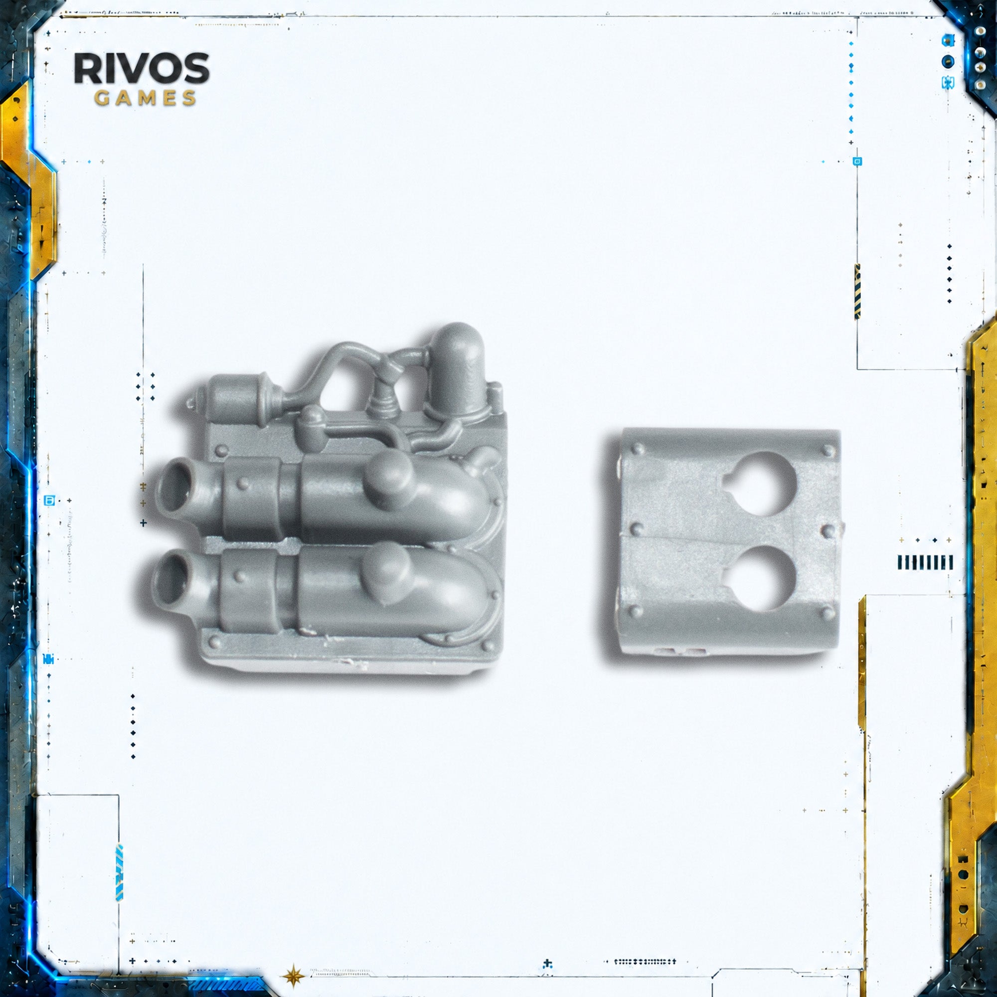 Warhammer 40K Adeptus Mechanicus Kataphron Exhaust C - Bits (Bitz)
