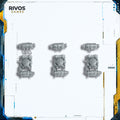 Warhammer 40K Adeptus Mechanicus Kataphron Backpacks x3 - Bits (Bitz)