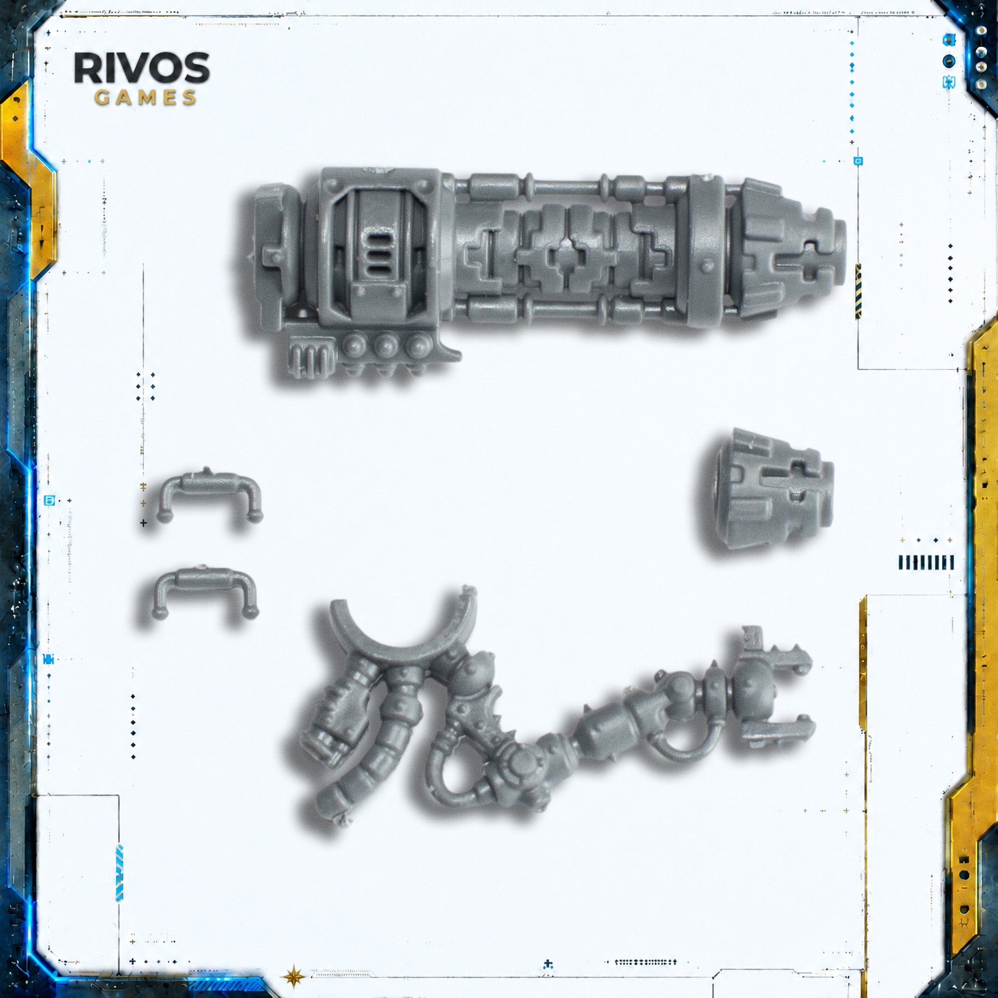 Warhammer 40K Adeptus Mechanicus Kataphron Heavy Grav Cannon - Bits (Bitz)