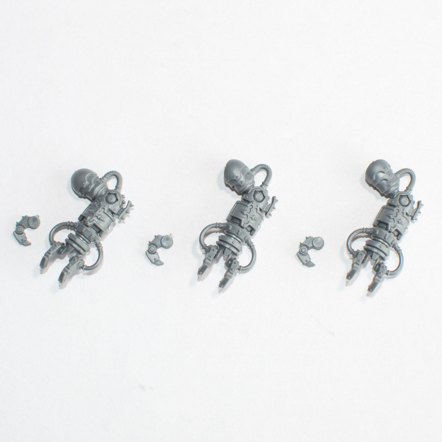 Adeptus Mechanicus Kataphron Hydraulic Claws x 3 - Warhammer - Kitbash Bit