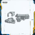 Warhammer 40K Adeptus Mechanicus Kataphron Arc Rifle - Bits (Bitz)