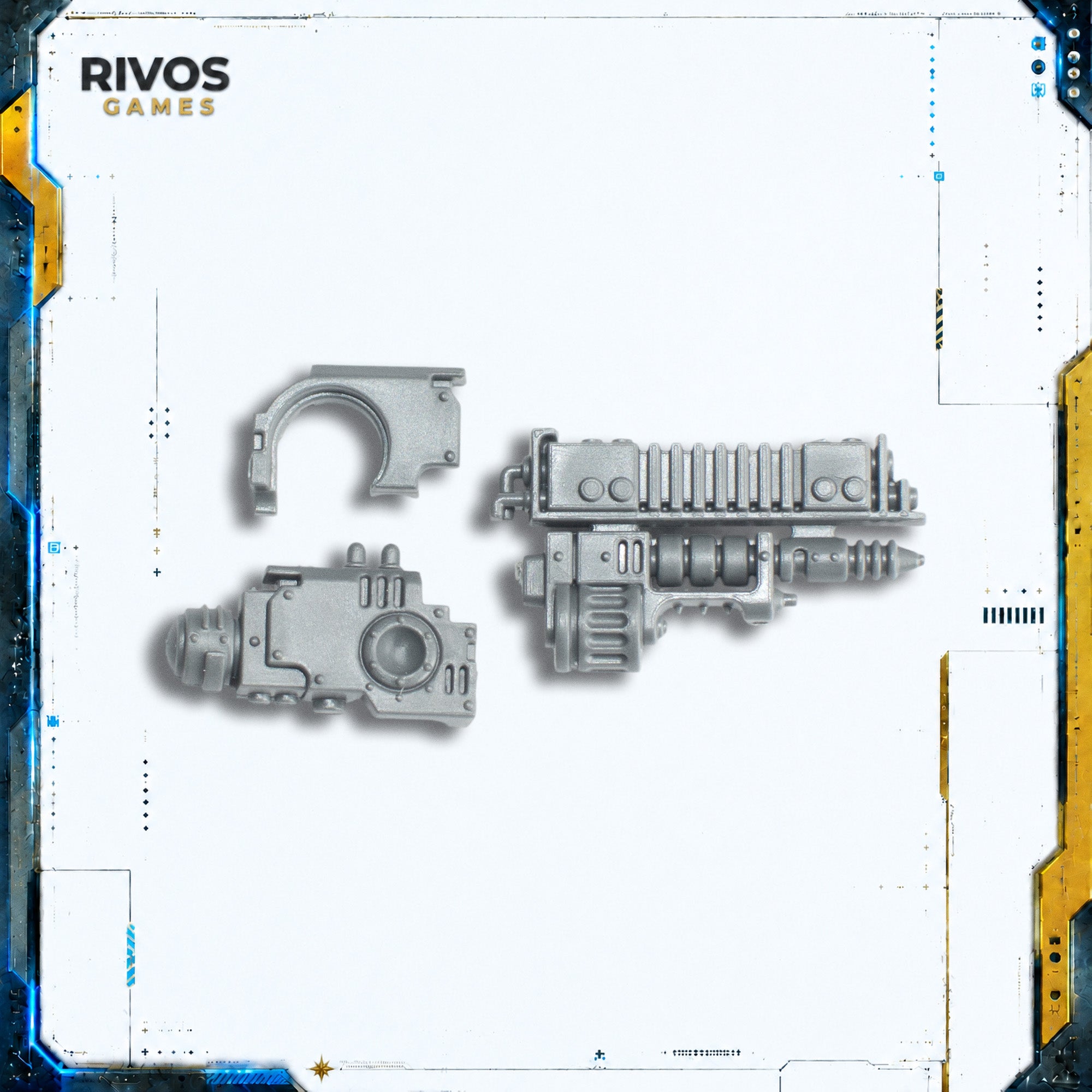 Warhammer 40K Adeptus Mechanicus Kataphron Arc Rifle - Bits (Bitz)