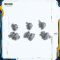Warhammer 40K Adeptus Mechanicus Kataphron Heads x 6 - Bits (Bitz)