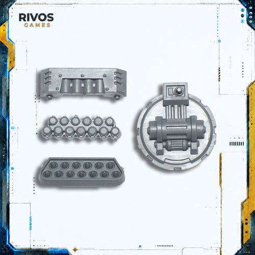 Horus Heresy Space Marines Deimos Pattern Rhino Havoc Launcher - Bits (Bitz)