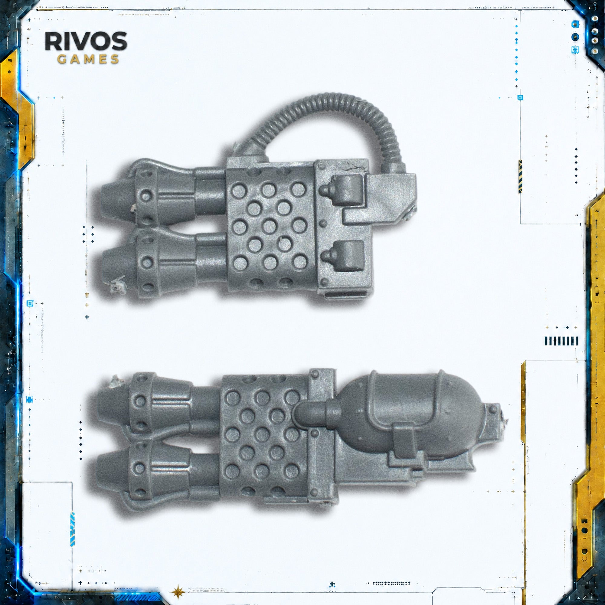 Horus Heresy Space Marines Deimos Pattern Rhino Heavy Flamer - Bits (Bitz)
