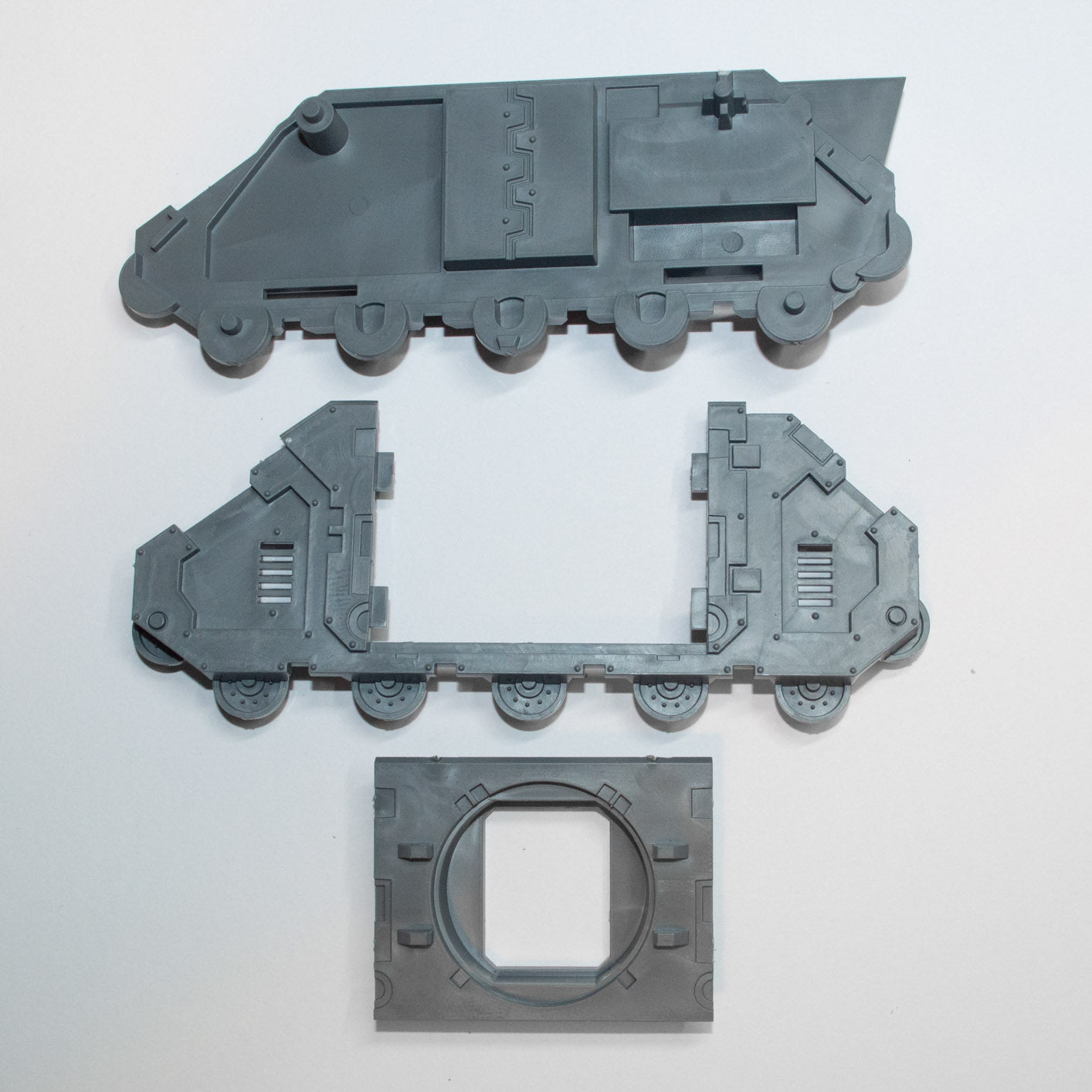 Horus Heresy Space Marines Deimos Pattern Rhino Left Hull - Warhammer - Authentic Sprue