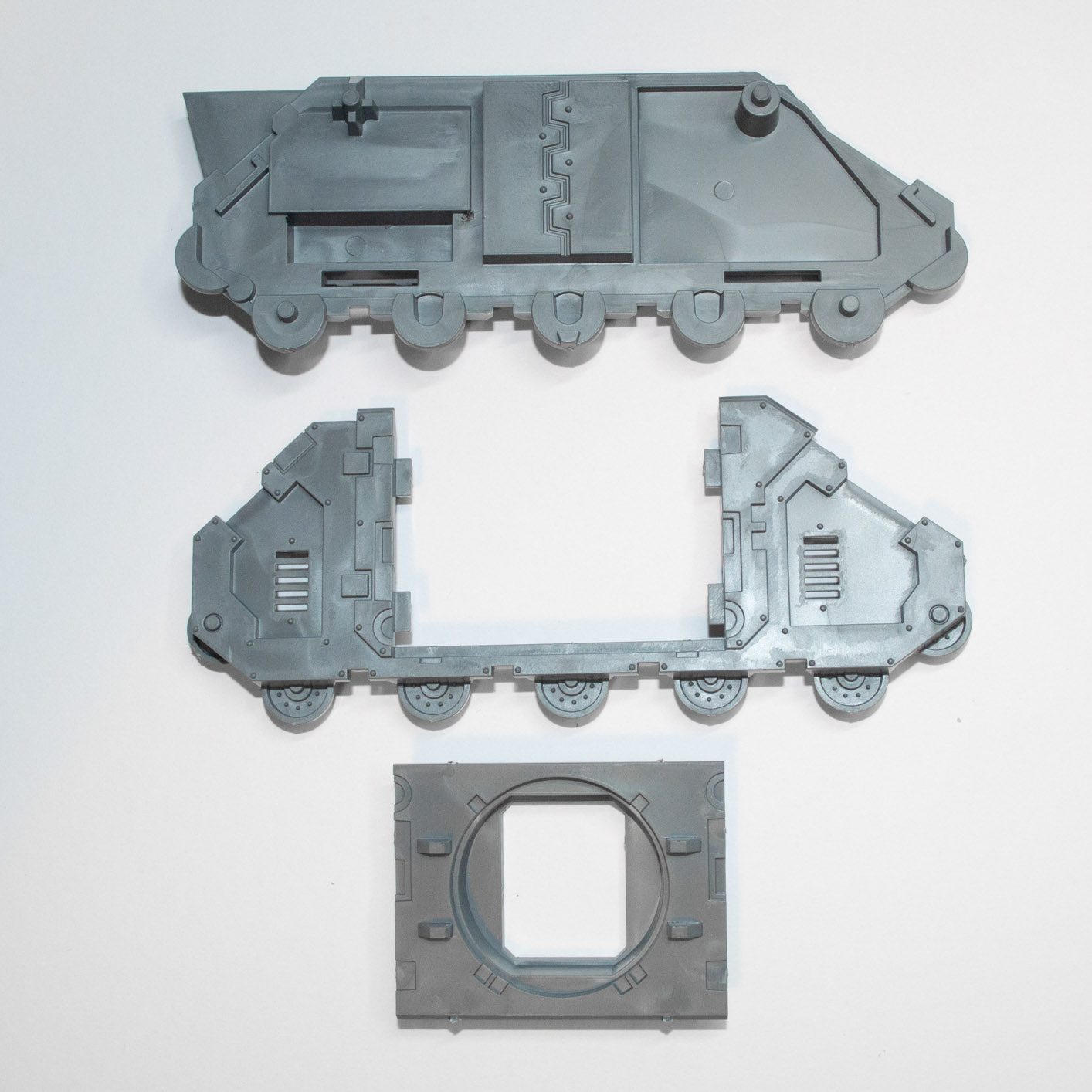 Horus Heresy Space Marines Deimos Pattern Rhino Right Hull - Warhammer - Authentic Sprue