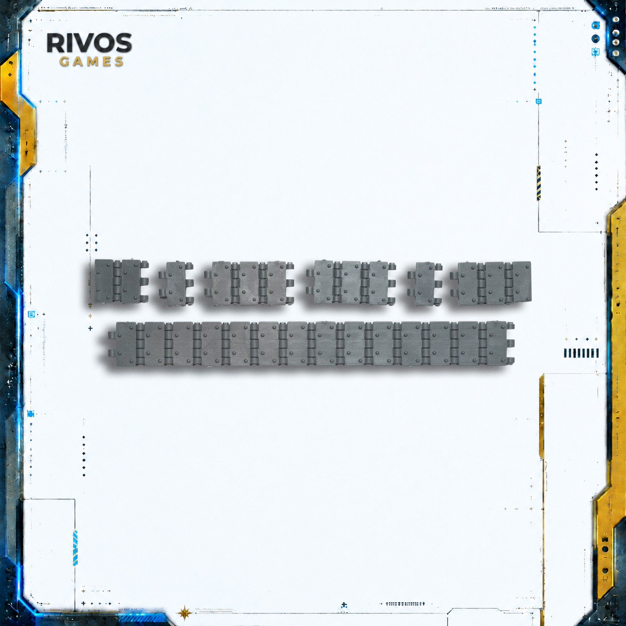 Horus Heresy Space Marines Deimos Pattern Rhino Right Track - Bits (Bitz)