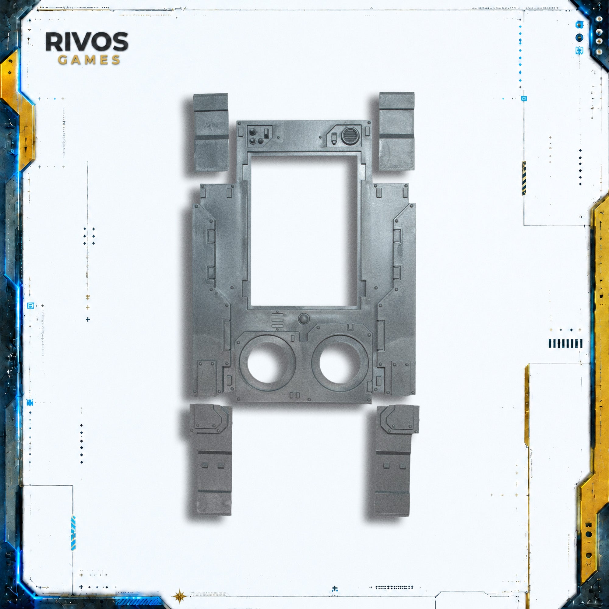 Horus Heresy Space Marines Deimos Pattern Rhino Roof - Bits (Bitz)
