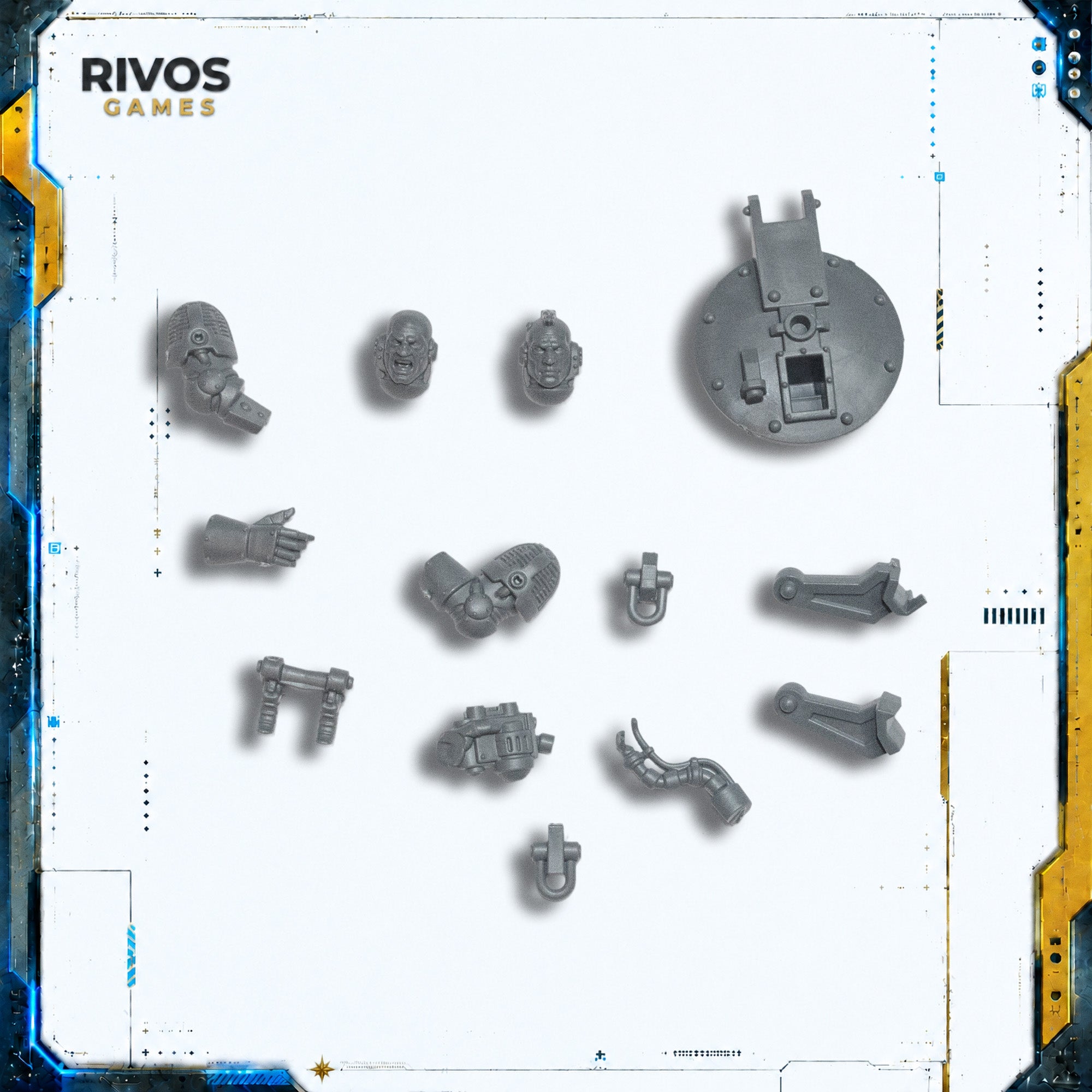 Horus Heresy Space Marines Deimos Pattern Rhino Accessories - Bits (Bitz)