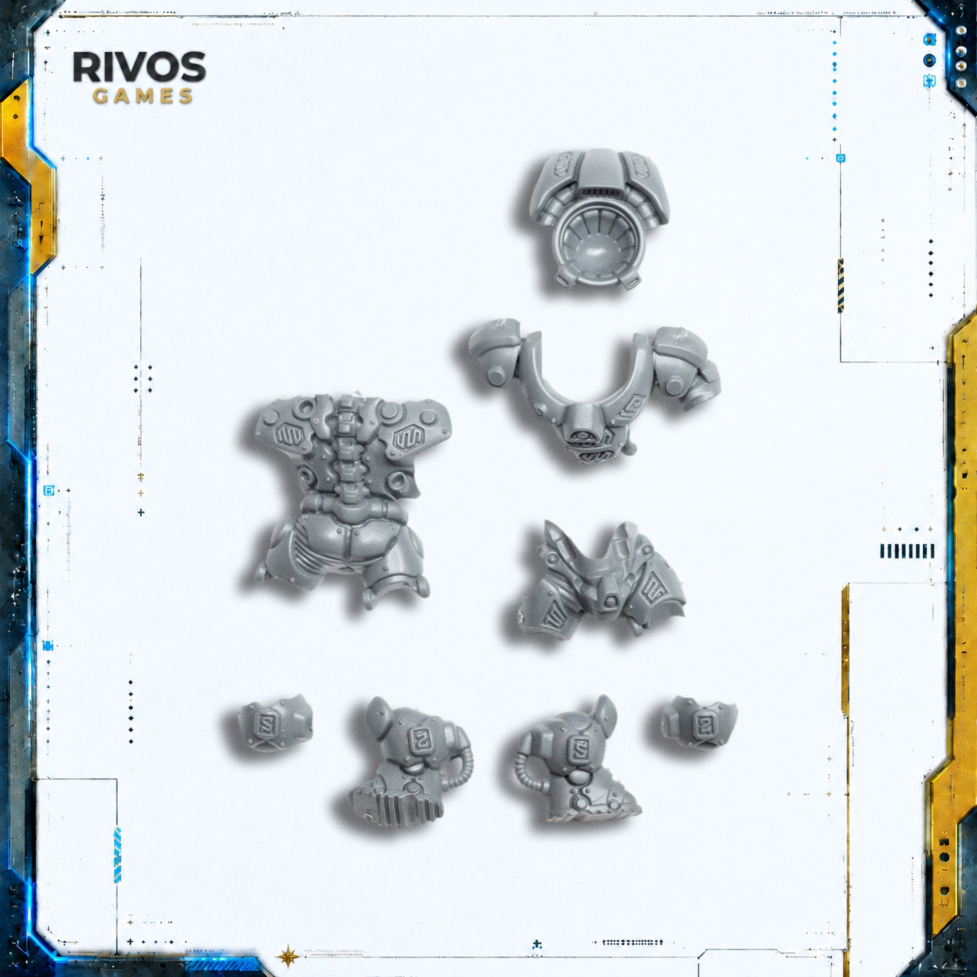 Warhammer 40K Leagues of Votann Einhyr Hearthguard Body B - Bits (Bitz)
