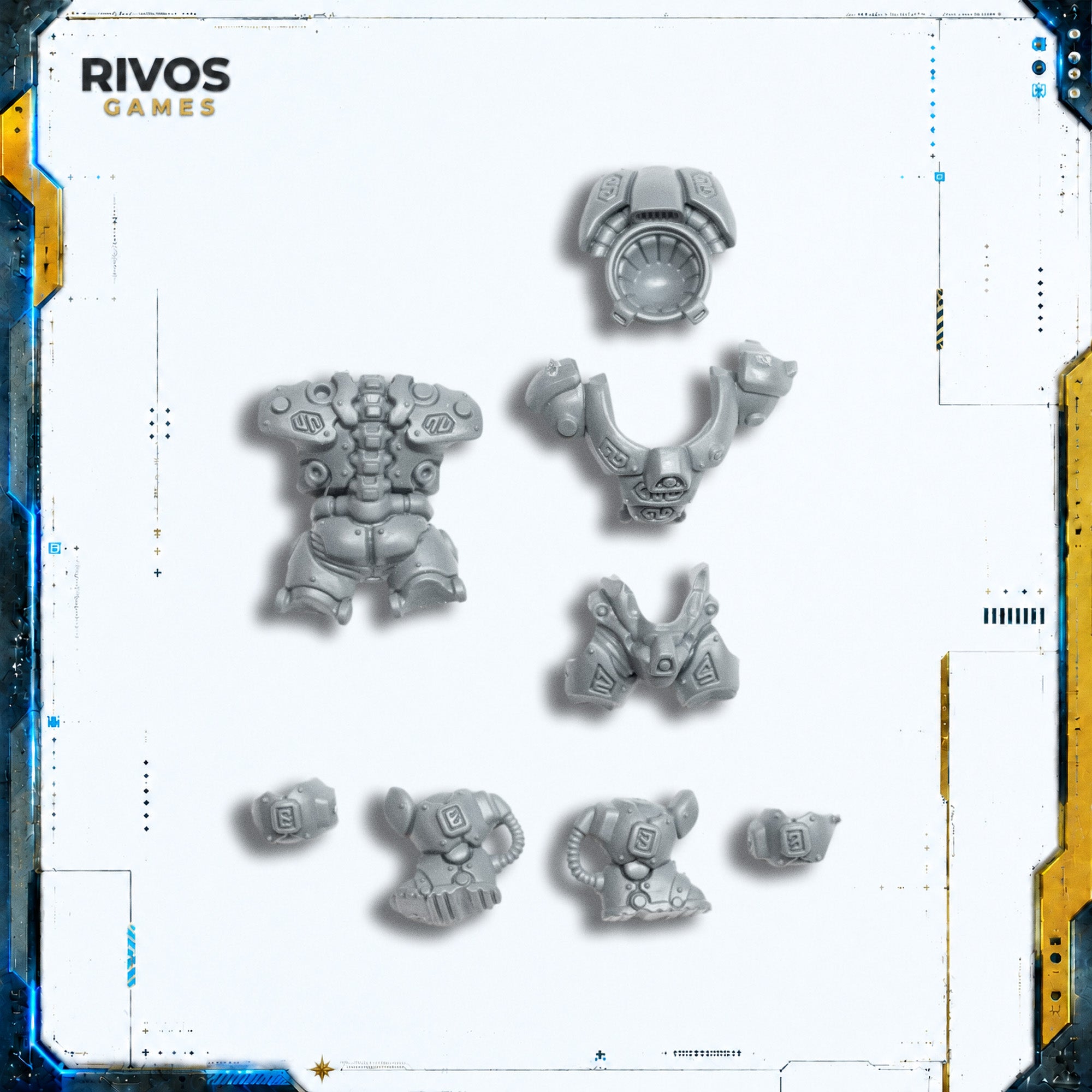 Warhammer 40K Leagues of Votann Einhyr Hearthguard Body C - Bits (Bitz)