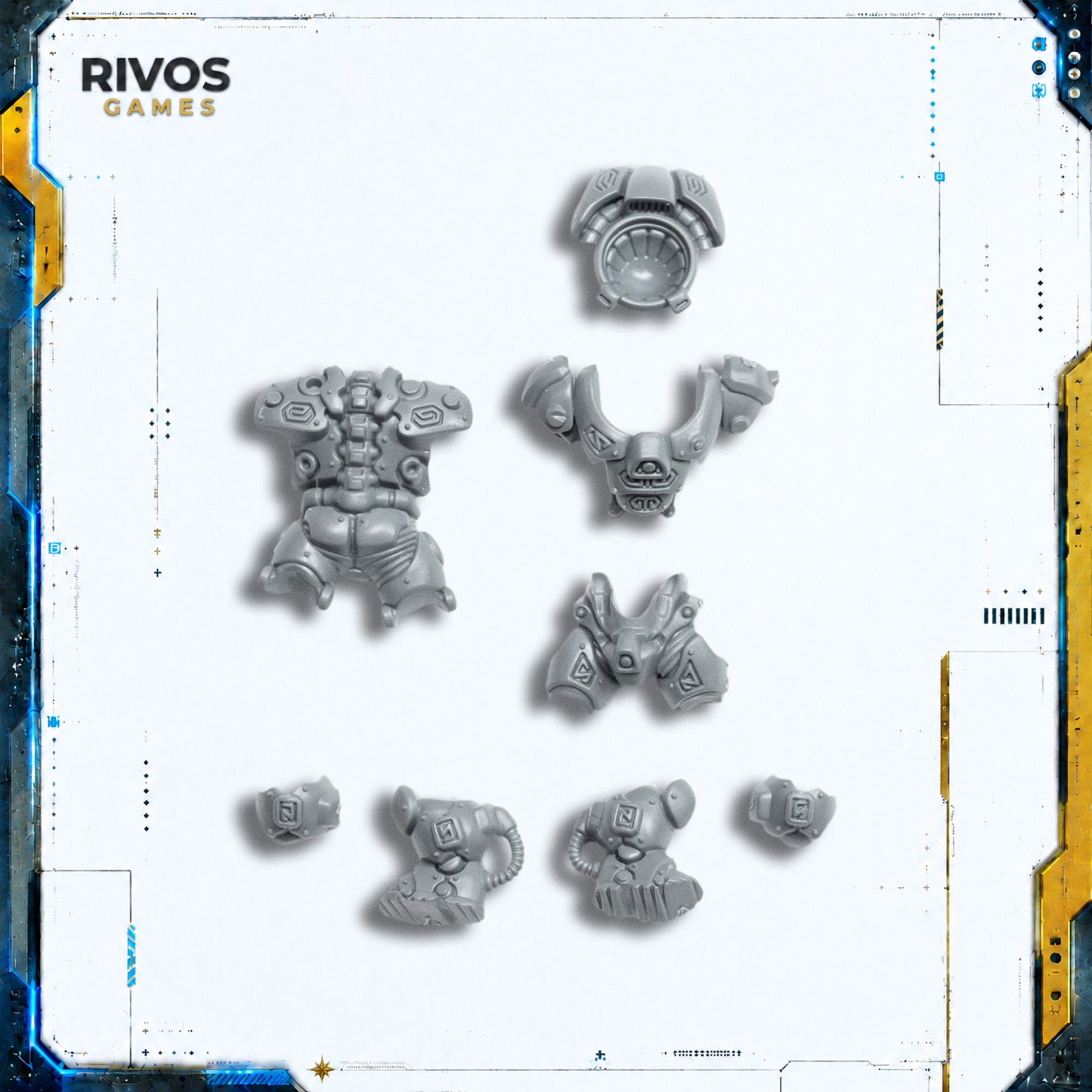 Warhammer 40K Leagues of Votann Einhyr Hearthguard Body D - Bits (Bitz)