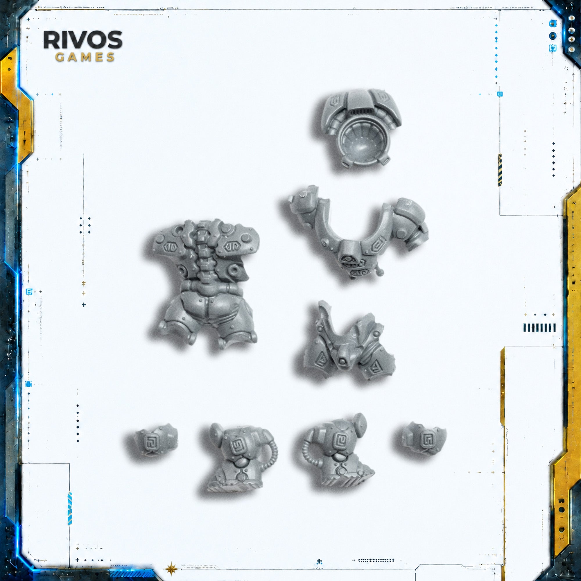 Warhammer 40K Leagues of Votann Einhyr Hearthguard Body E - Bits (Bitz)
