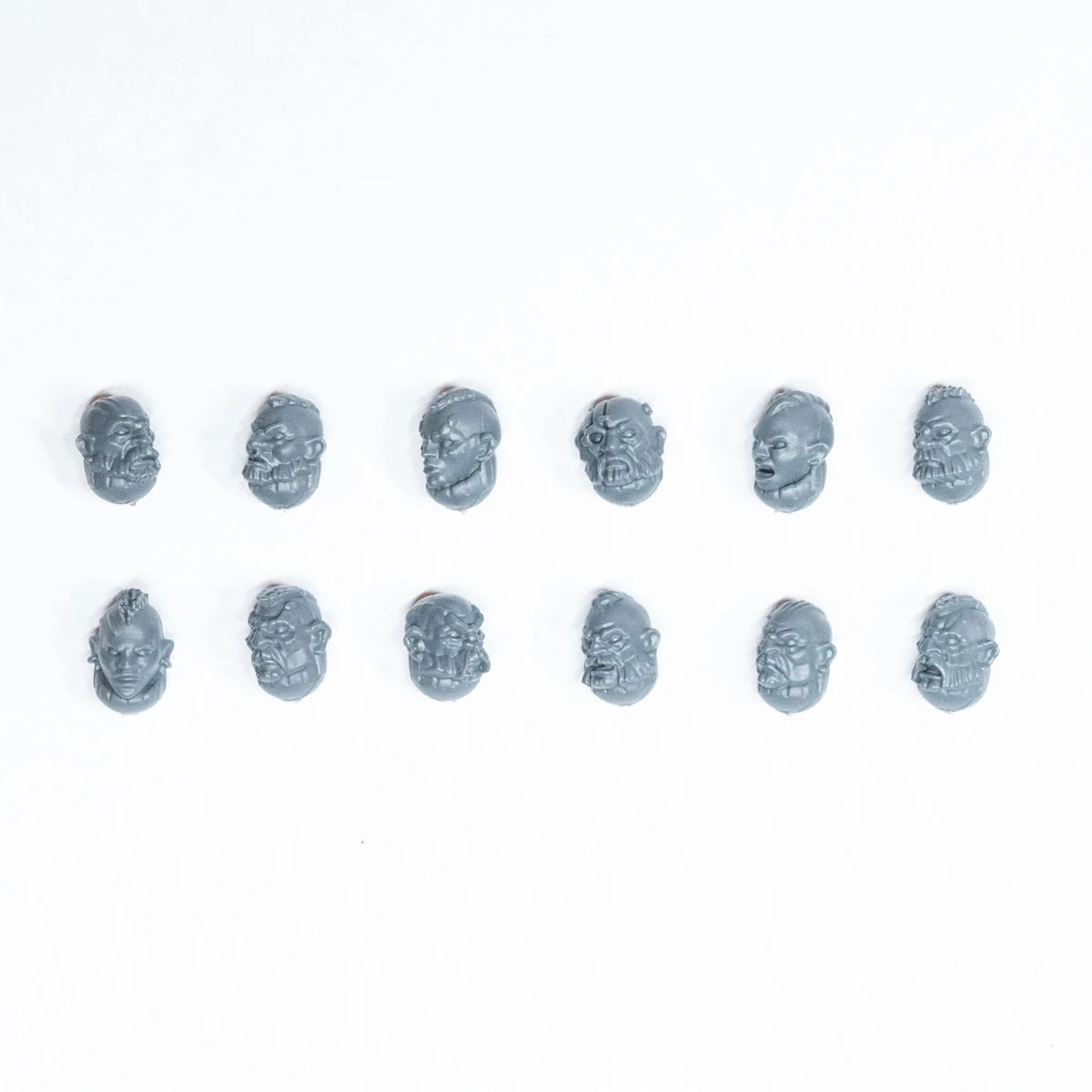 Warhammer 40K Leagues of Votann Einhyr Hearthguard Heads x 12 Bits Bitz