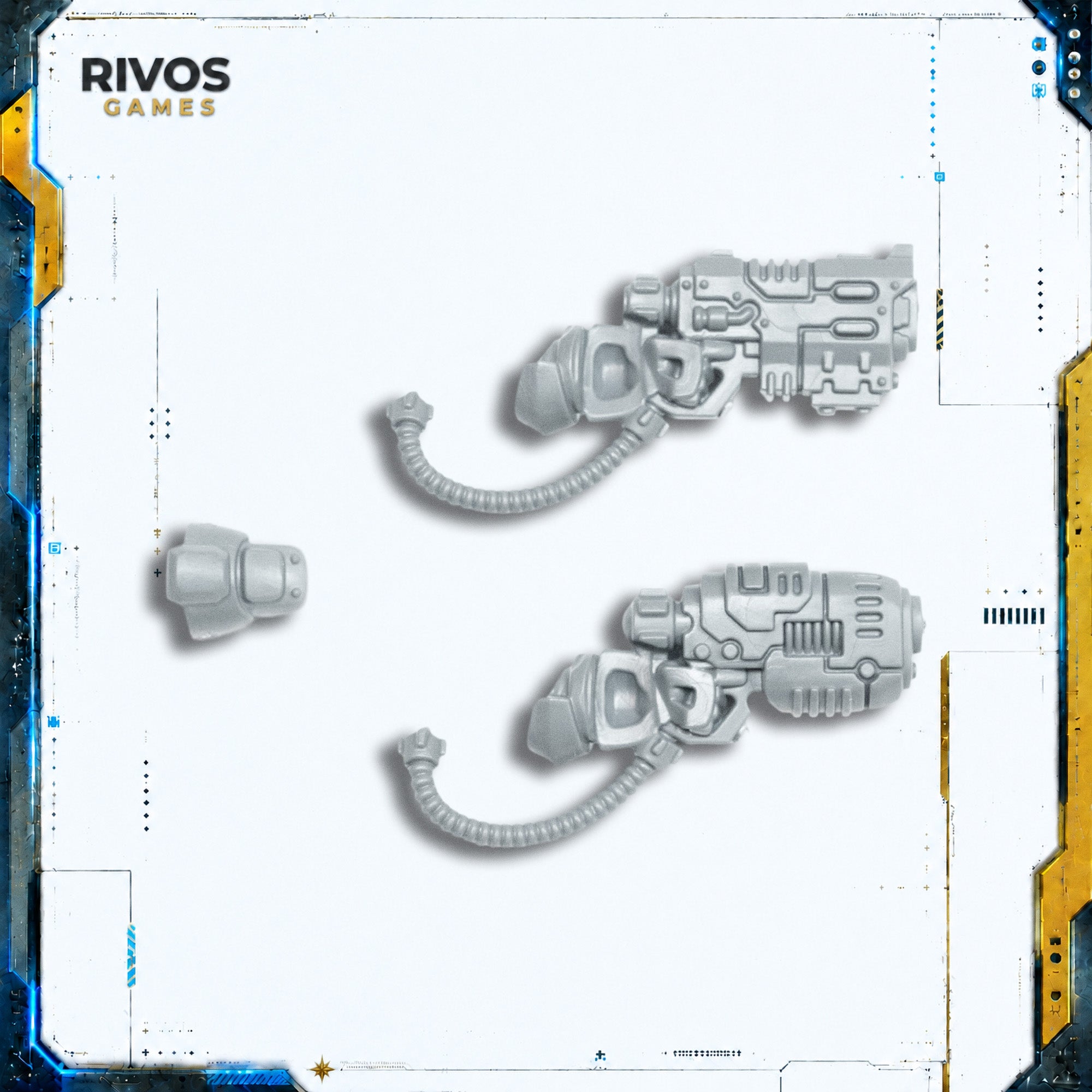 Warhammer 40K Leagues of Votann Einhyr Hearthguard EtaCarn Plasma Gun C - Bits (Bitz)