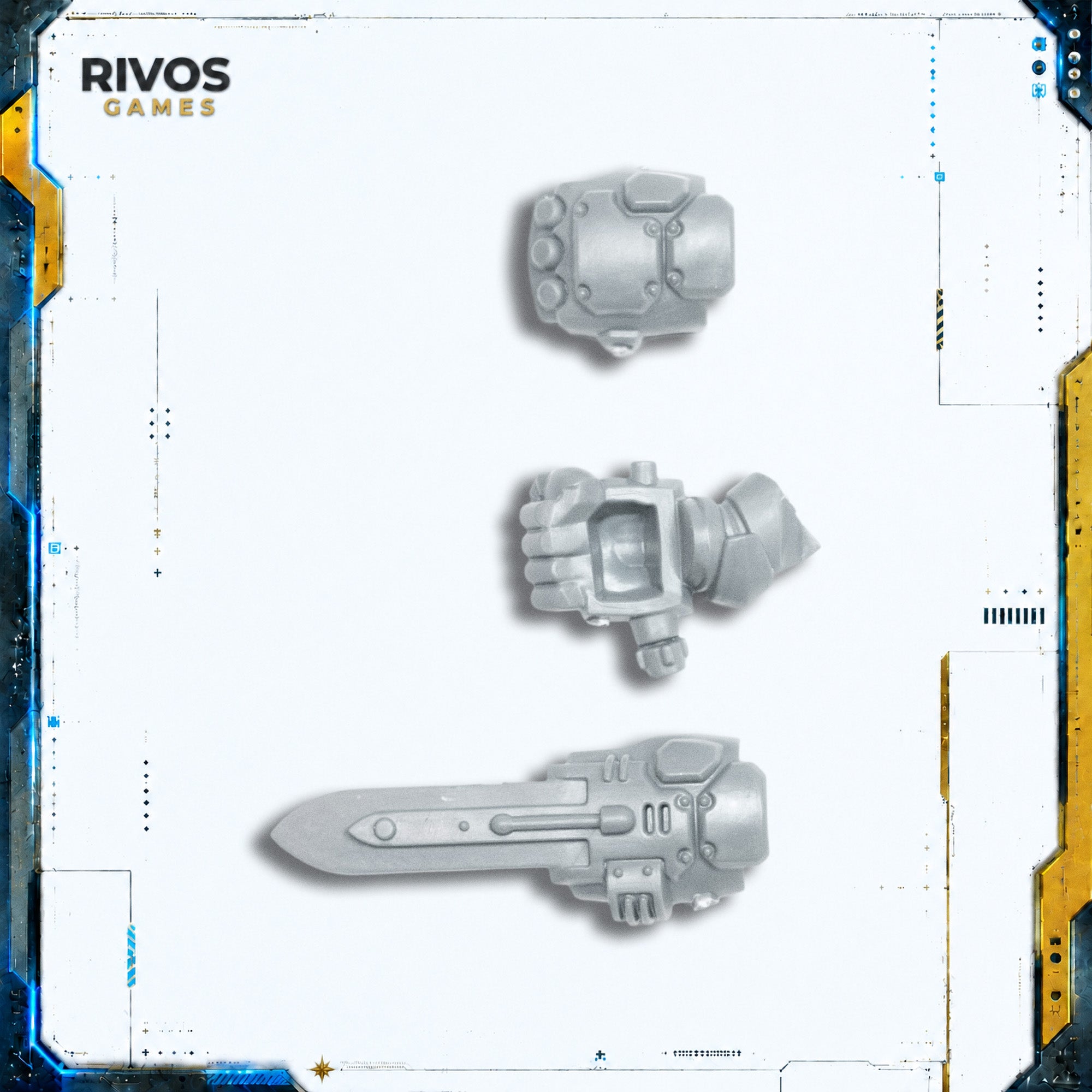 Warhammer 40K Leagues of Votann Einhyr Hearthguard Plasma Blade D - Bits (Bitz)