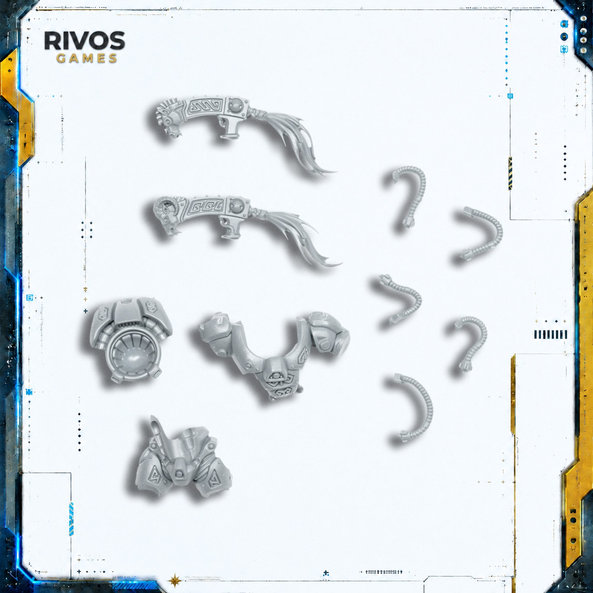 Warhammer 40K Leagues of Votann Einhyr Hearthguard Accessories - Bits (Bitz)