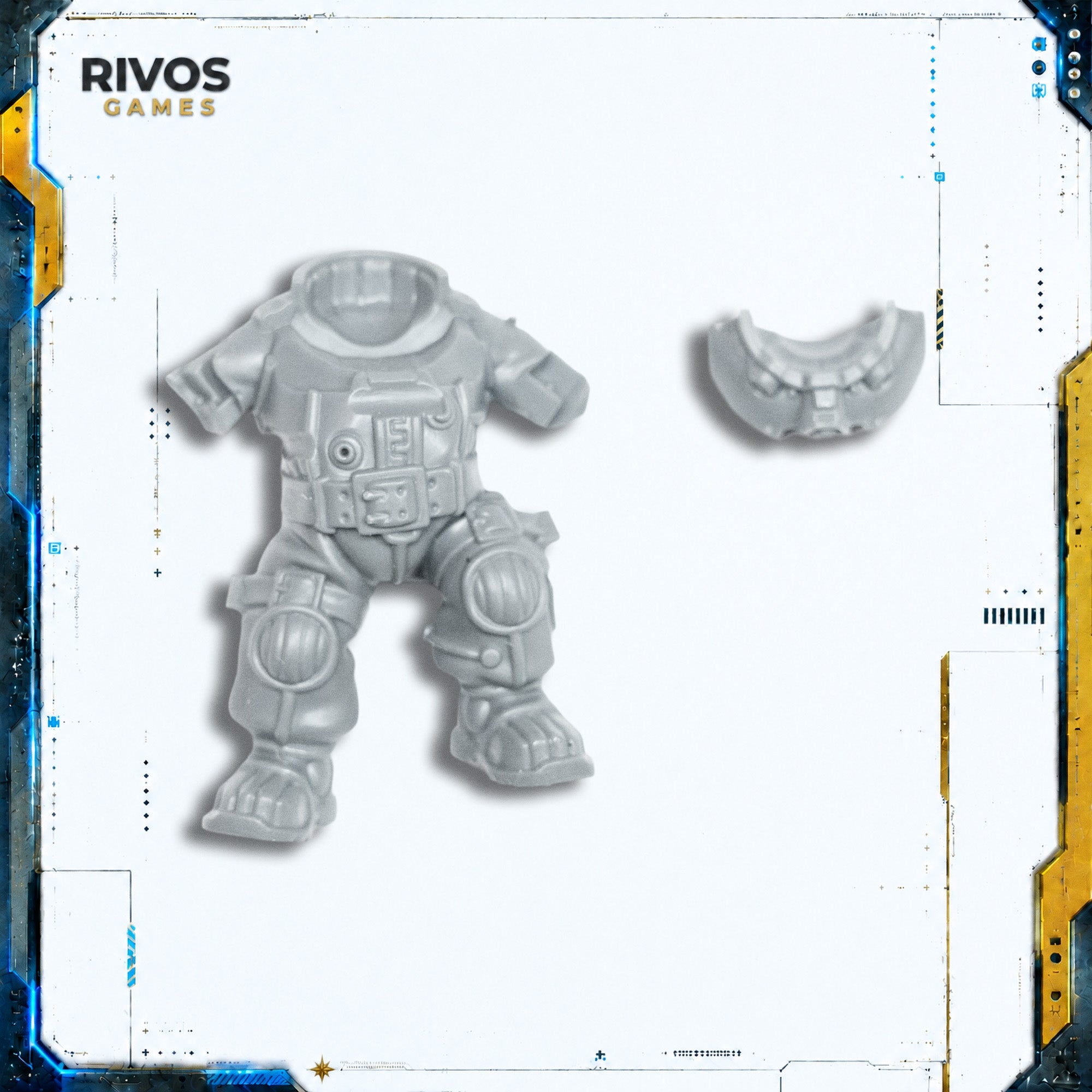 Warhammer 40K Leagues of Votann BrÃ´khyr Thunderkyn Body A - Bits (Bitz)
