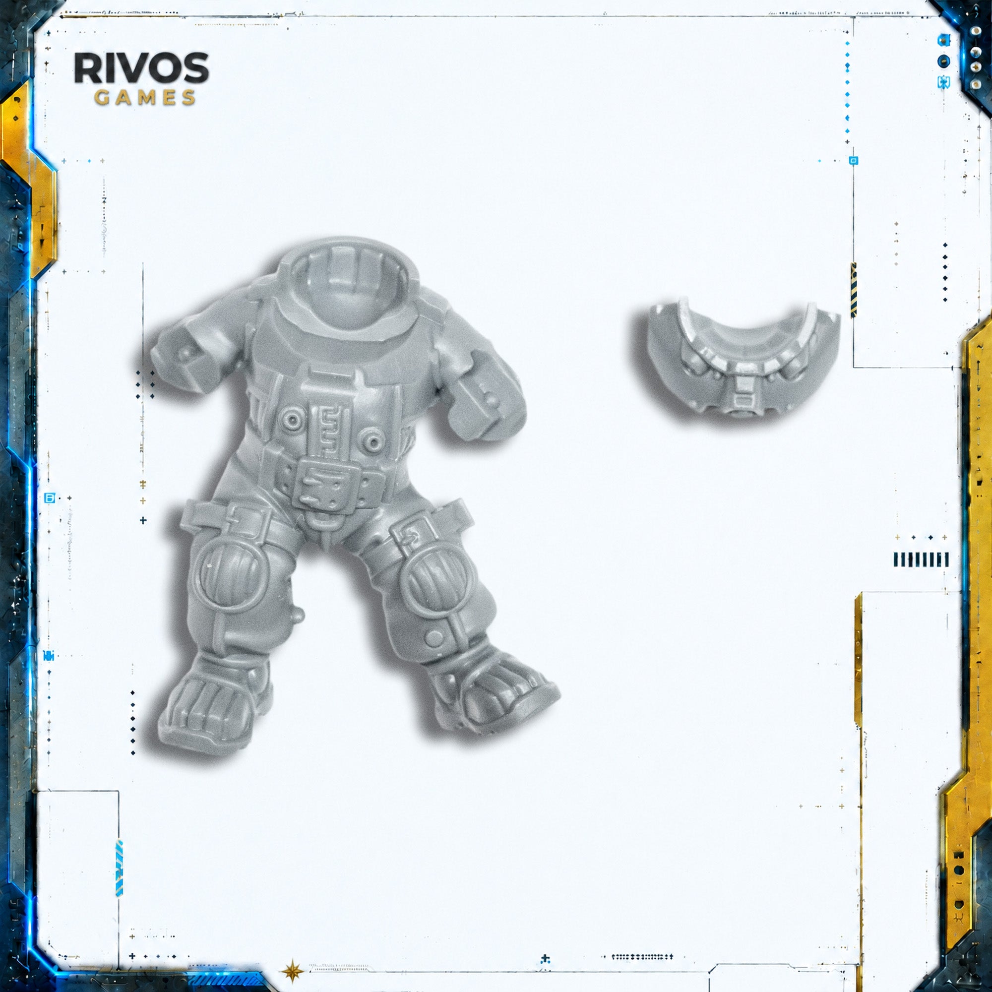 Warhammer 40K Leagues of Votann BrÃ´khyr Thunderkyn Body B - Bits (Bitz)