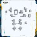 Warhammer 40K Leagues of Votann BrÃ´khyr Thunderkyn Exo Frame A - Bits (Bitz)