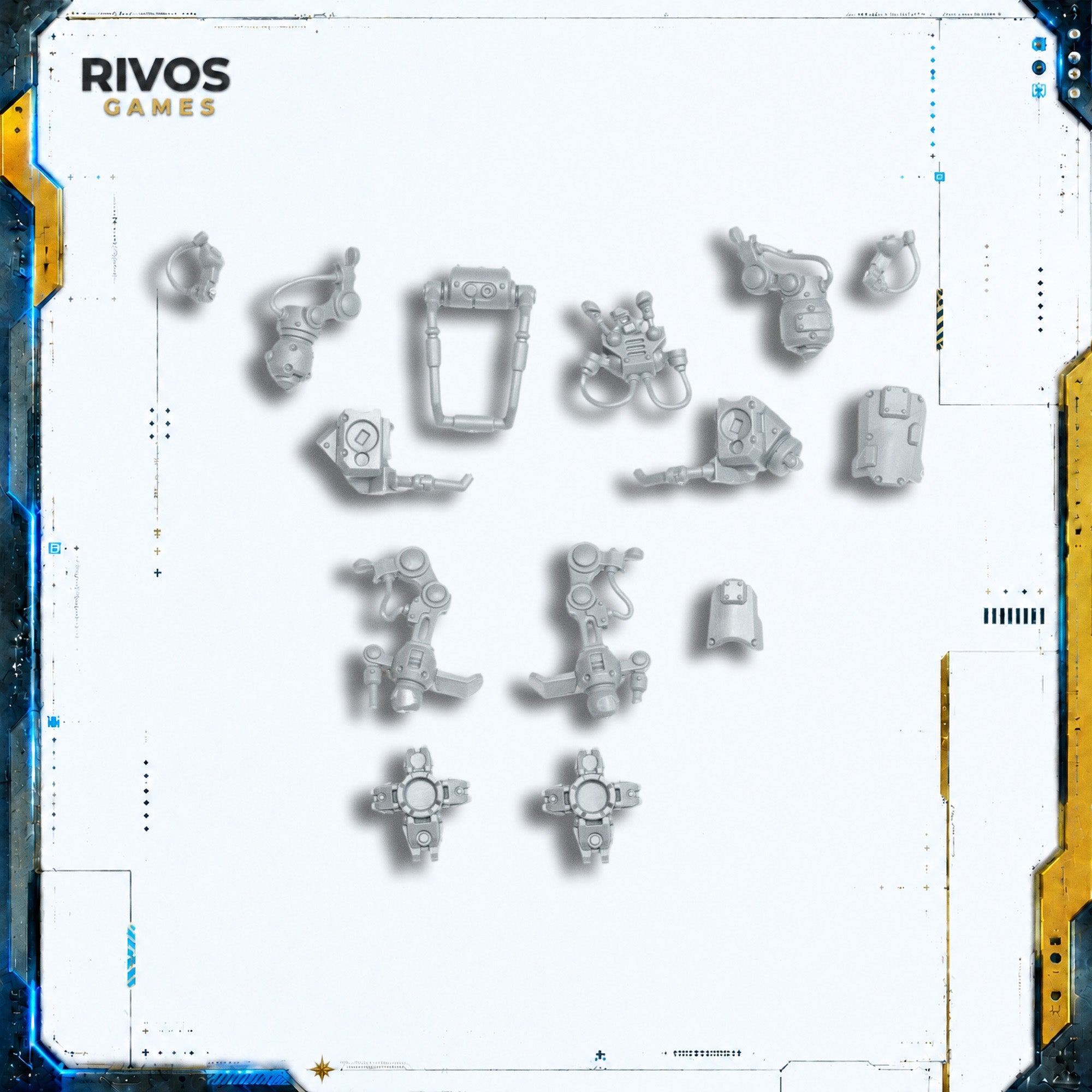 Warhammer 40K Leagues of Votann BrÃ´khyr Thunderkyn Exo Frame B - Bits (Bitz)