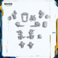Warhammer 40K Leagues of Votann BrÃ´khyr Thunderkyn Exo Frame C - Bits (Bitz)