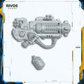 Warhammer 40K Leagues of Votann BrÃ´khyr Thunderkyn SP Conversion Beamer A - Bits (Bitz)