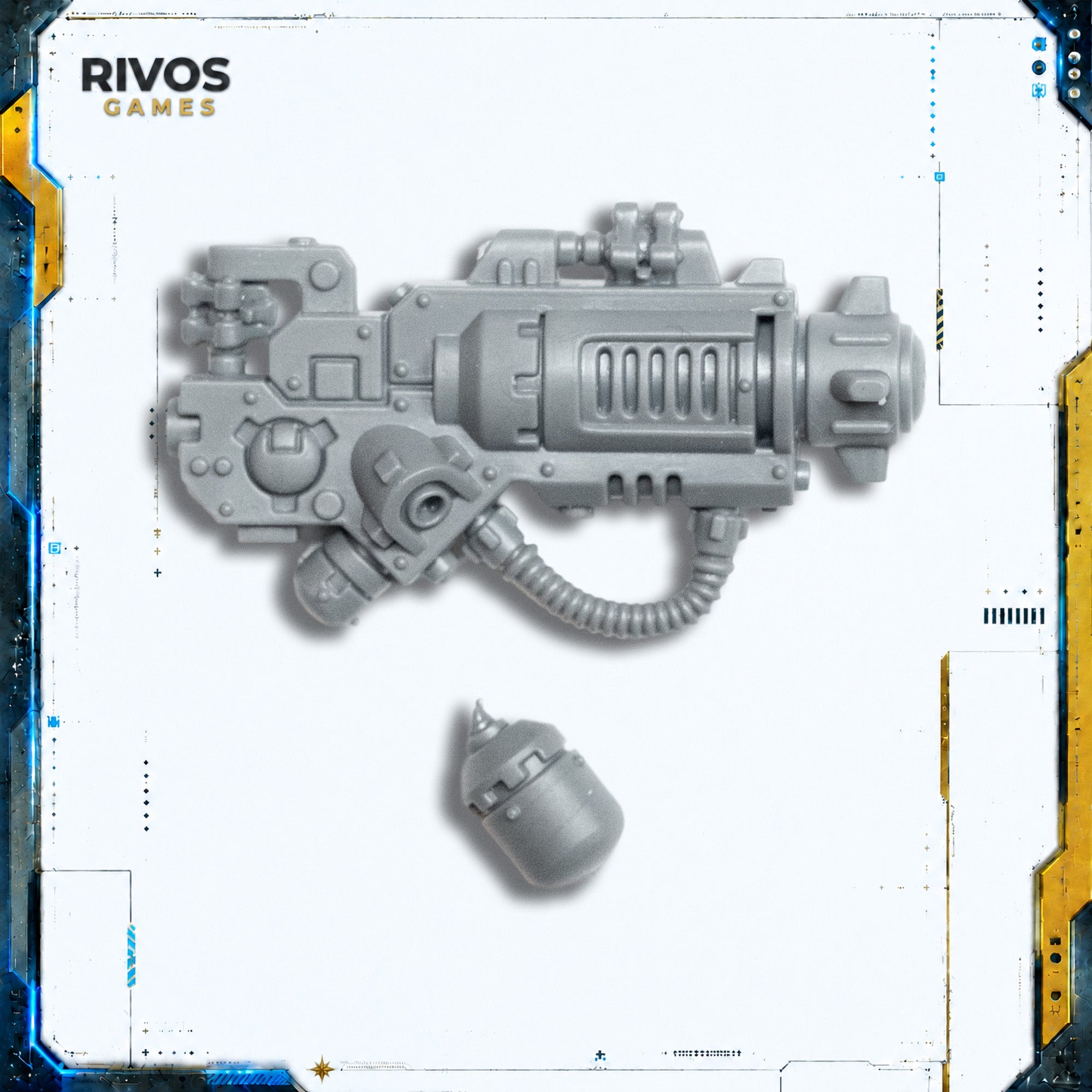 Warhammer 40K Leagues of Votann BrÃ´khyr Thunderkyn SP Conversion Beamer B - Bits (Bitz)