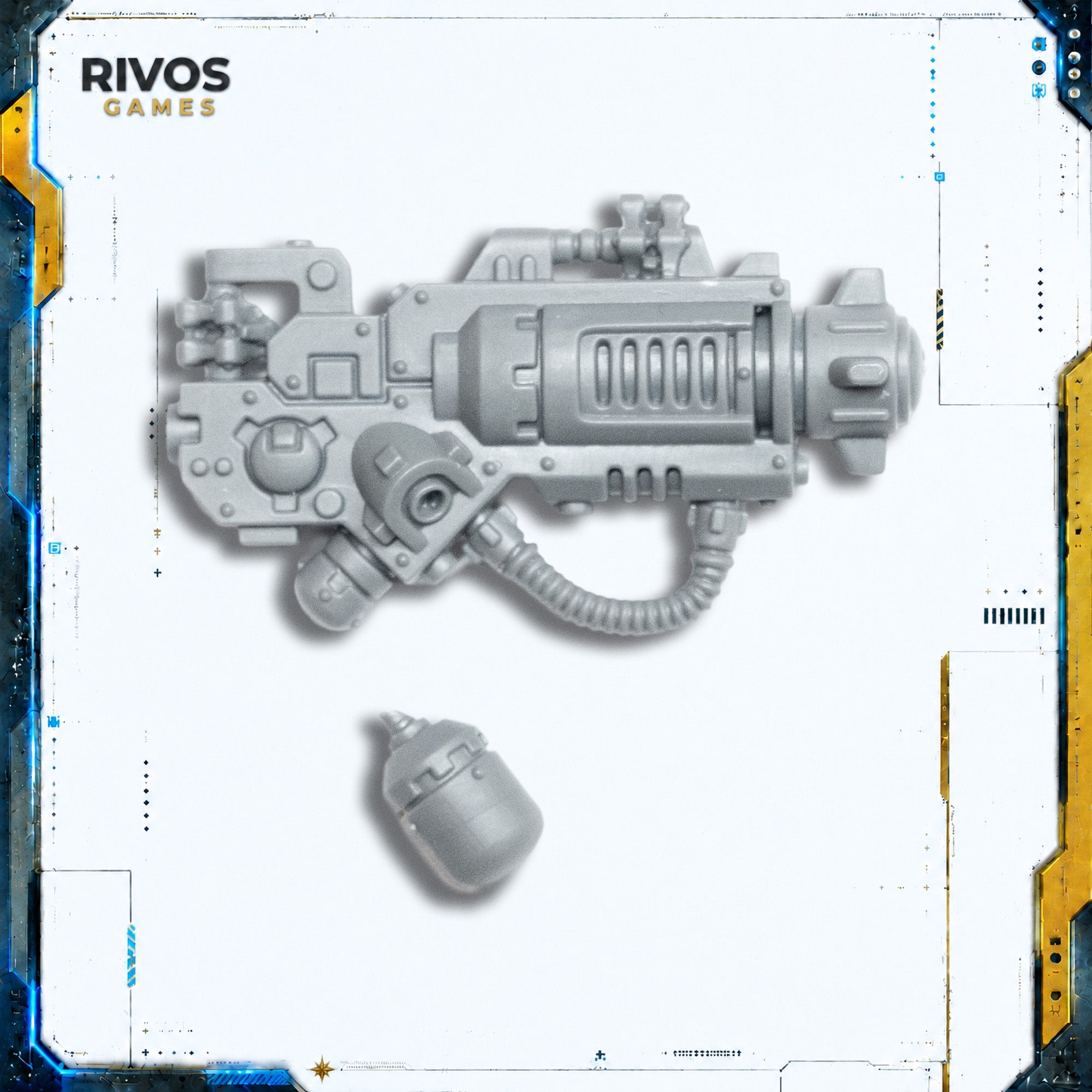 Warhammer 40K Leagues of Votann BrÃ´khyr Thunderkyn SP Conversion Beamer C - Bits (Bitz)