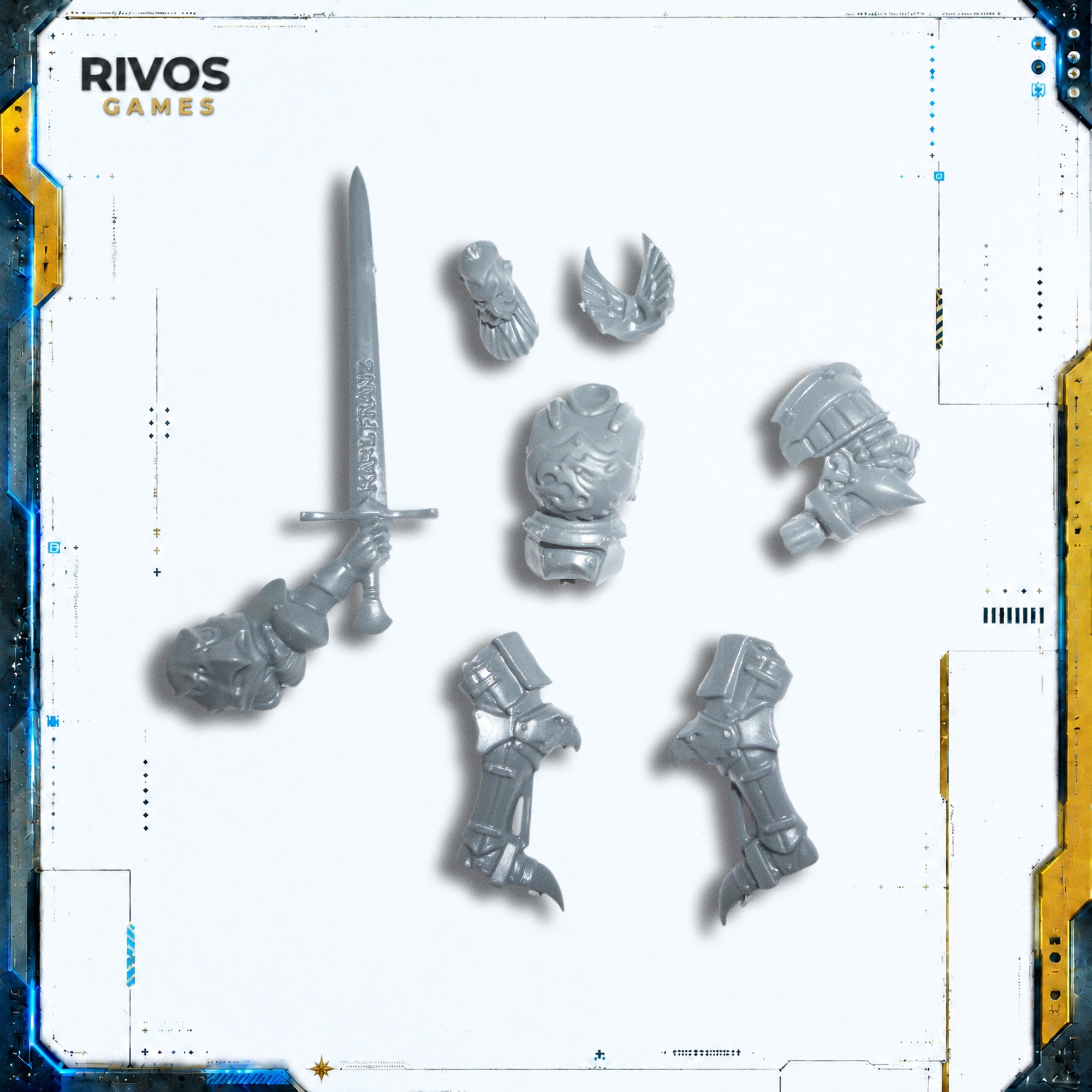 Warhammer Empire of Man Demigryph Knights Preceptor - Bits (Bitz)