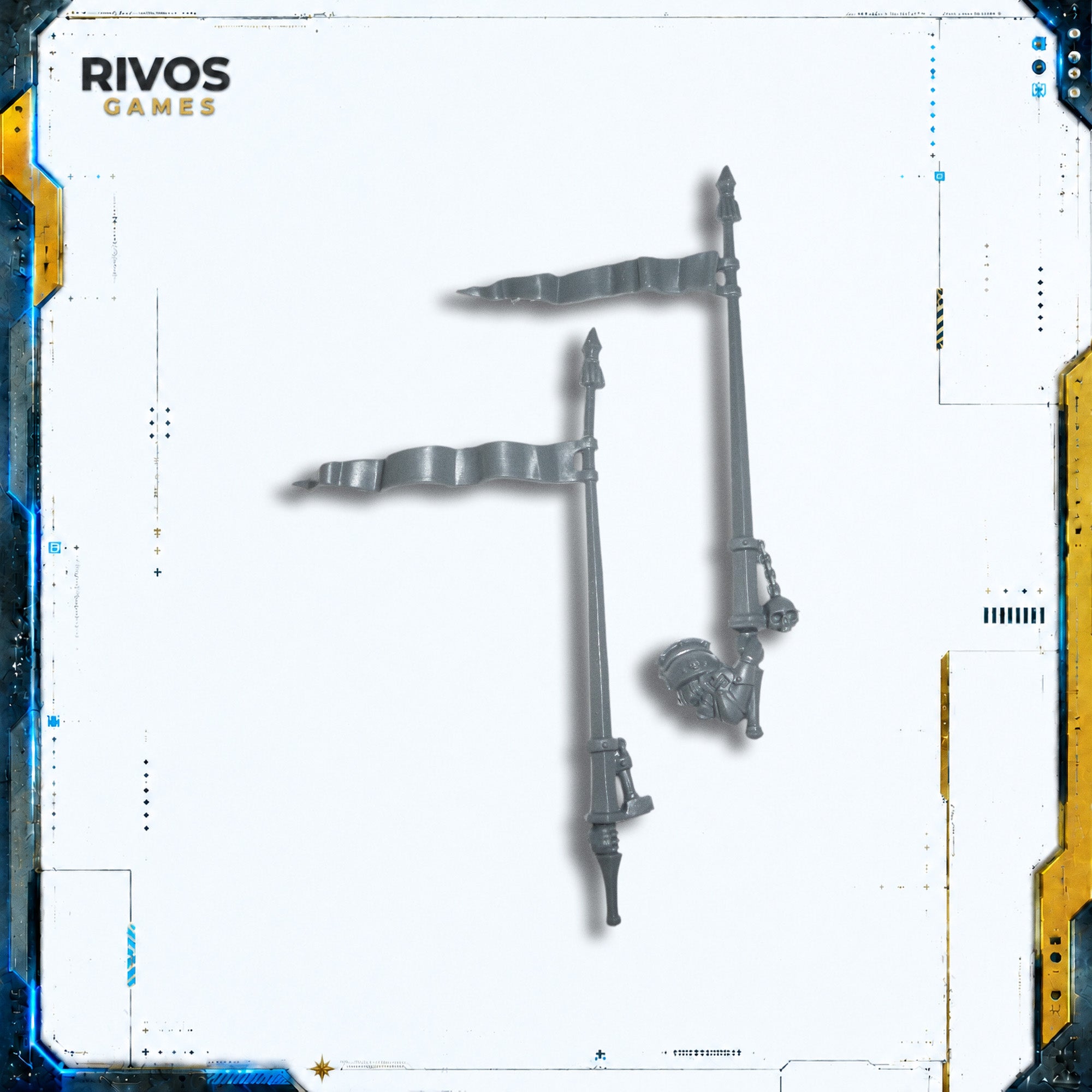 Warhammer Empire of Man Demigryph Knights Lances x 2 - Bits (Bitz)