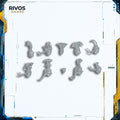 Warhammer Empire of Man Empire Knights Heads x 10 - Bits (Bitz)