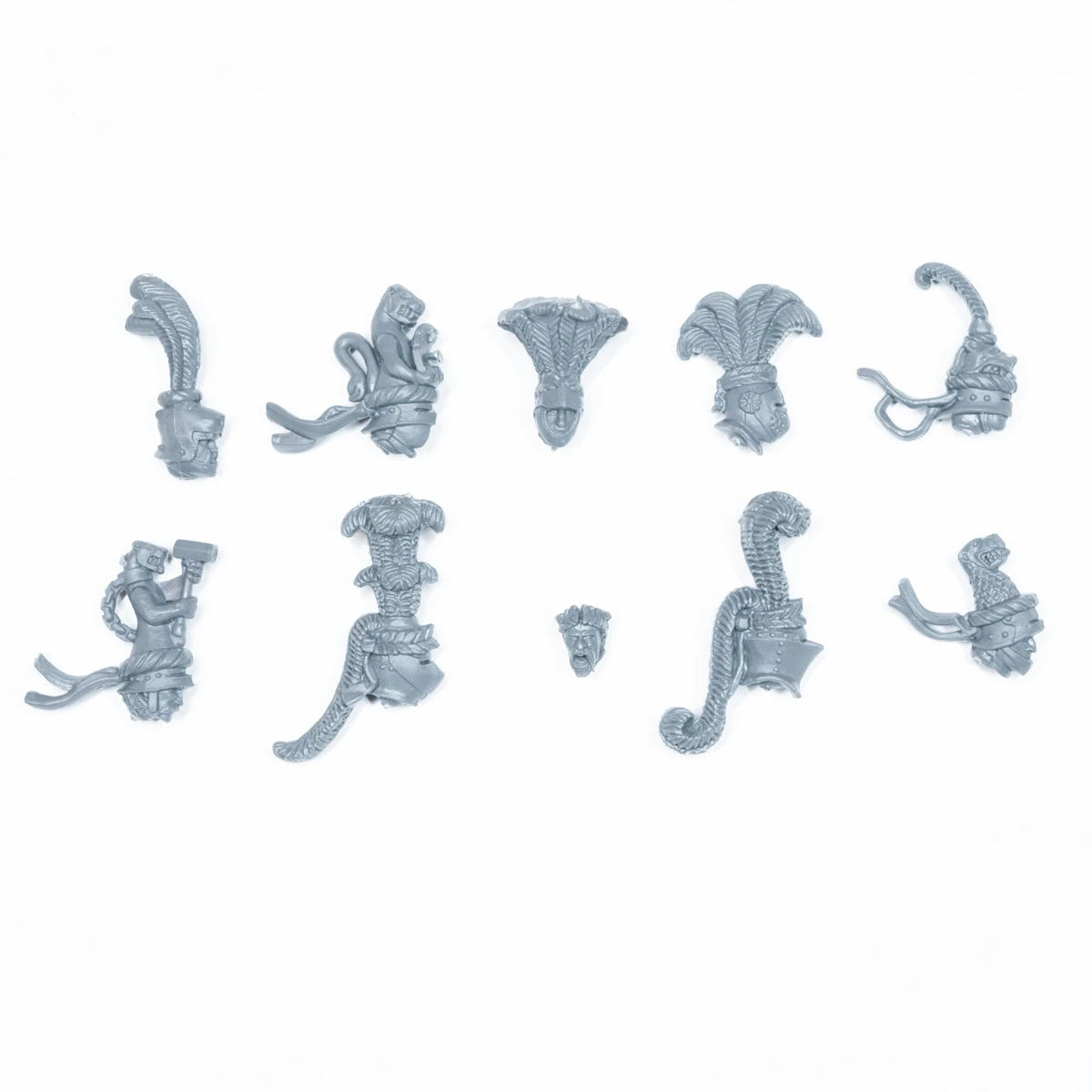 Warhammer Empire of Man Empire Knights Heads x 10 Bits Bitz