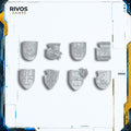 Warhammer Empire of Man Empire Knights Shields x 8 - Bits (Bitz)