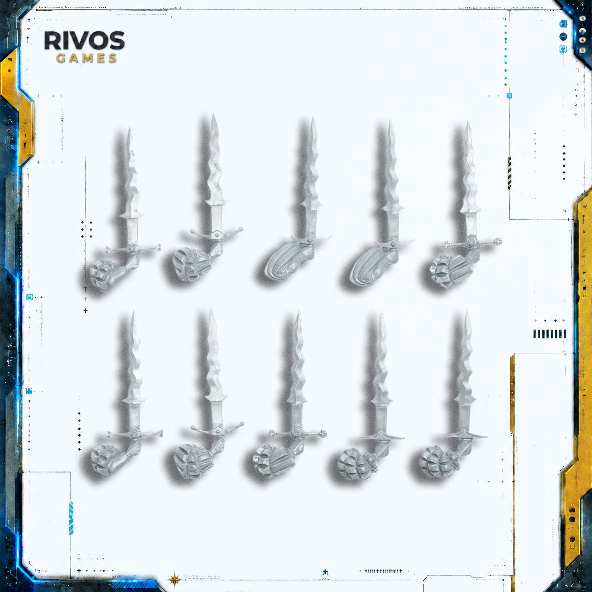 Warhammer Empire of Man Empire Greatswords Greatsword x 10 - Bits (Bitz)